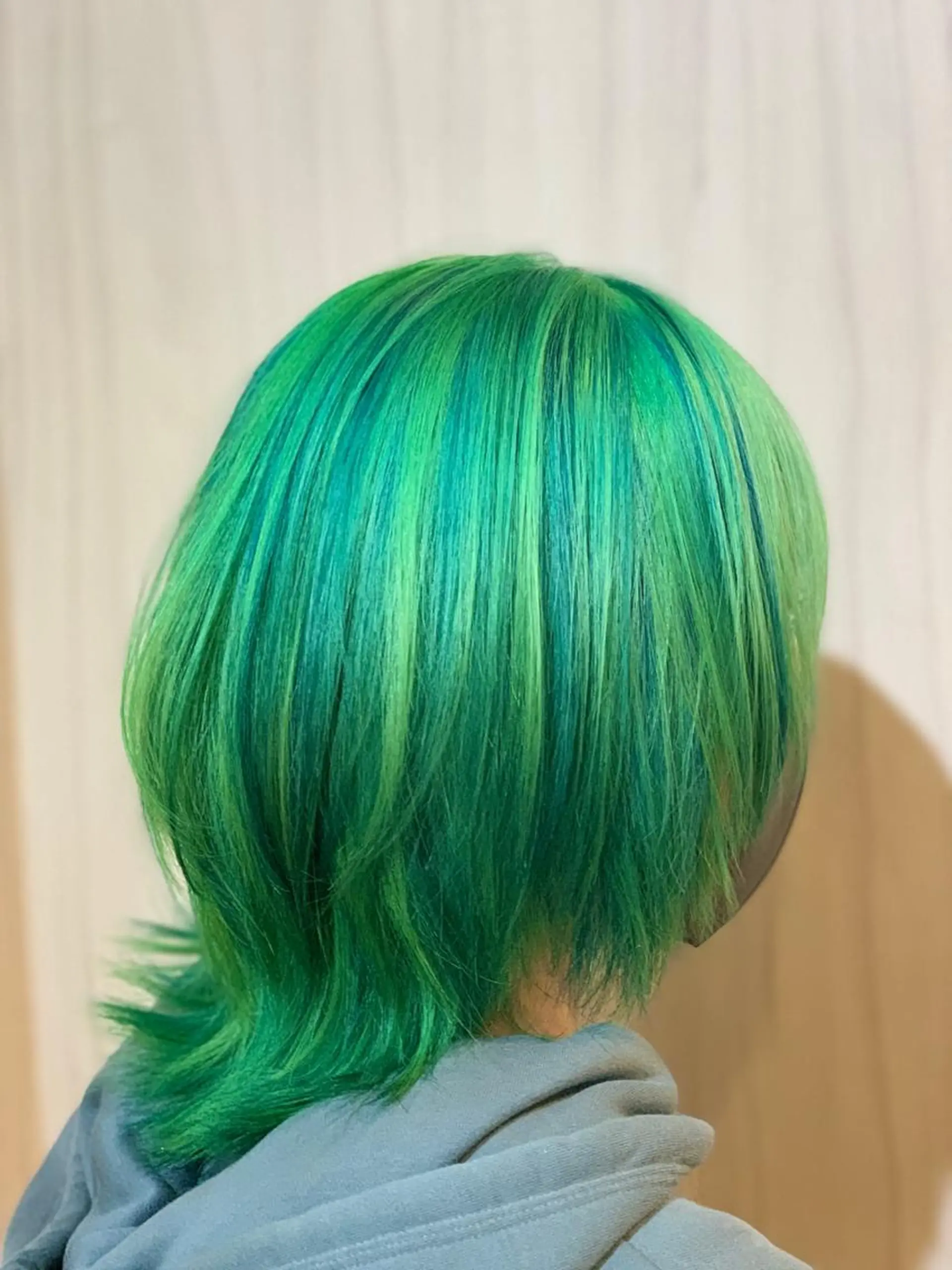 ショート カラー ヘアアレンジ メンズ ⭐️柏木皇気ブリーチ ムラ修正/他店直しのヘアスタイル