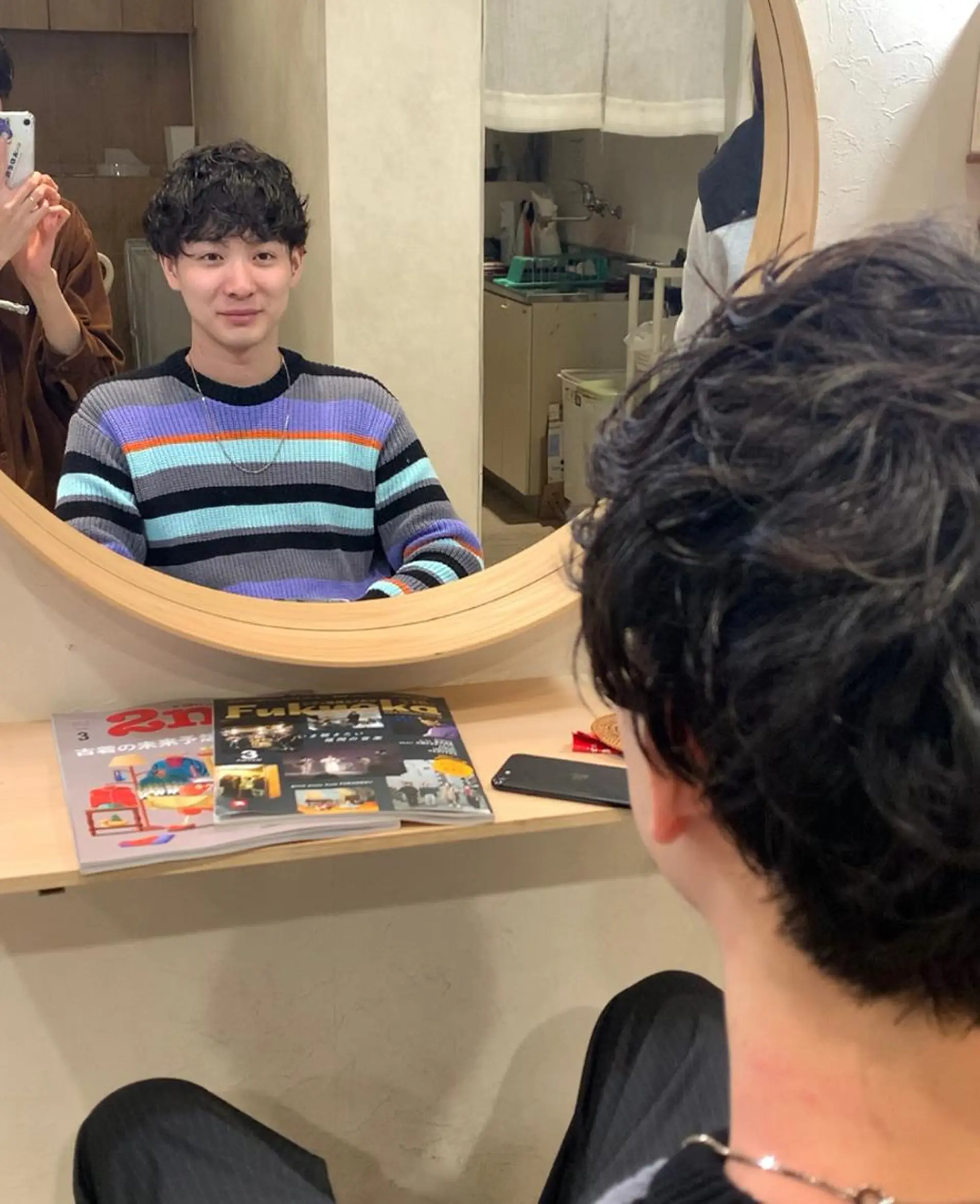 ショート メンズ メンズパーマ カット パーマ ヘッドスパ メンズ指名多数!! SiLO 田島のヘアスタイル