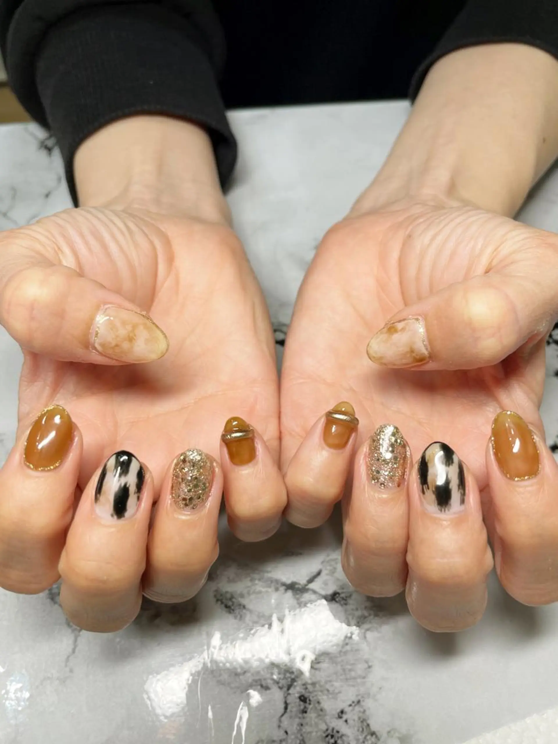ネイル アートネイル フットネイル oki nailのネイルデザイン