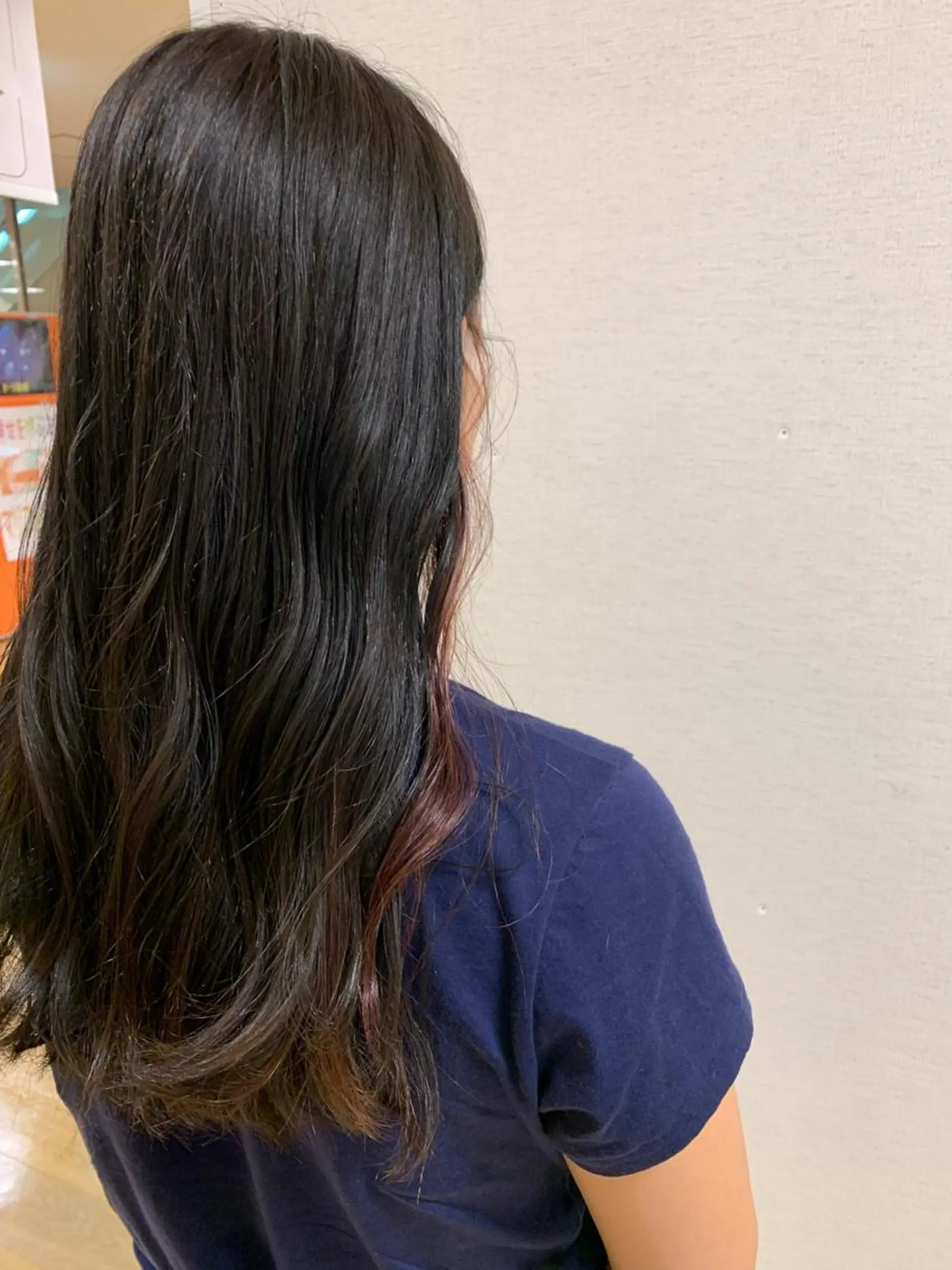 ロング カラー アッシュ ピンクカラー 高橋友里亜 /フリーランスのヘアスタイル