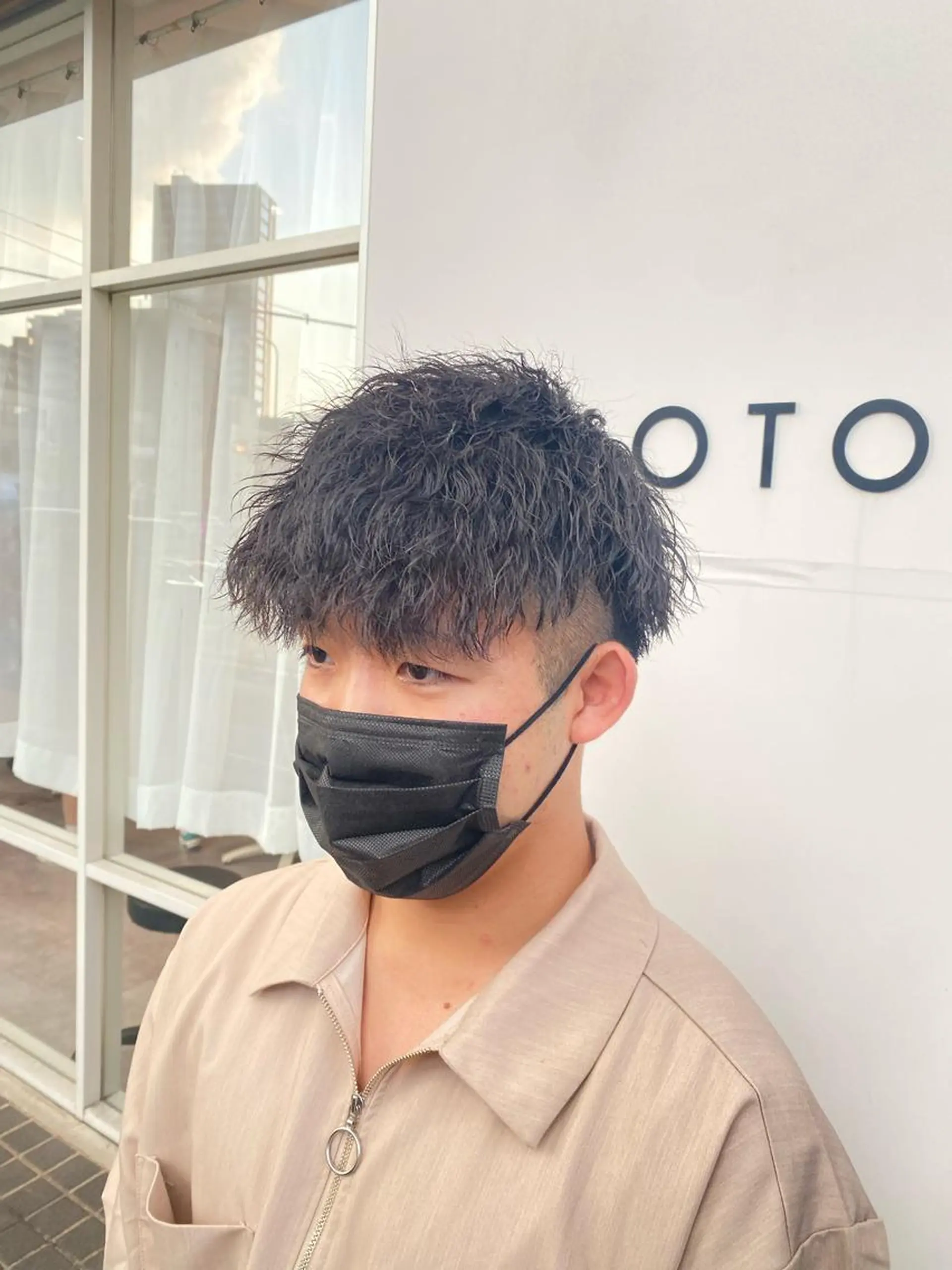 パーマ メンズ メンズパーマ メンズツイストパーマ ツイストスパイラルパーマ スパイラルパーマ ツイストパーマ カット パーマ Seymour and Sons所属・🌷Asuka /レイヤーカット🌷のヘアスタイル