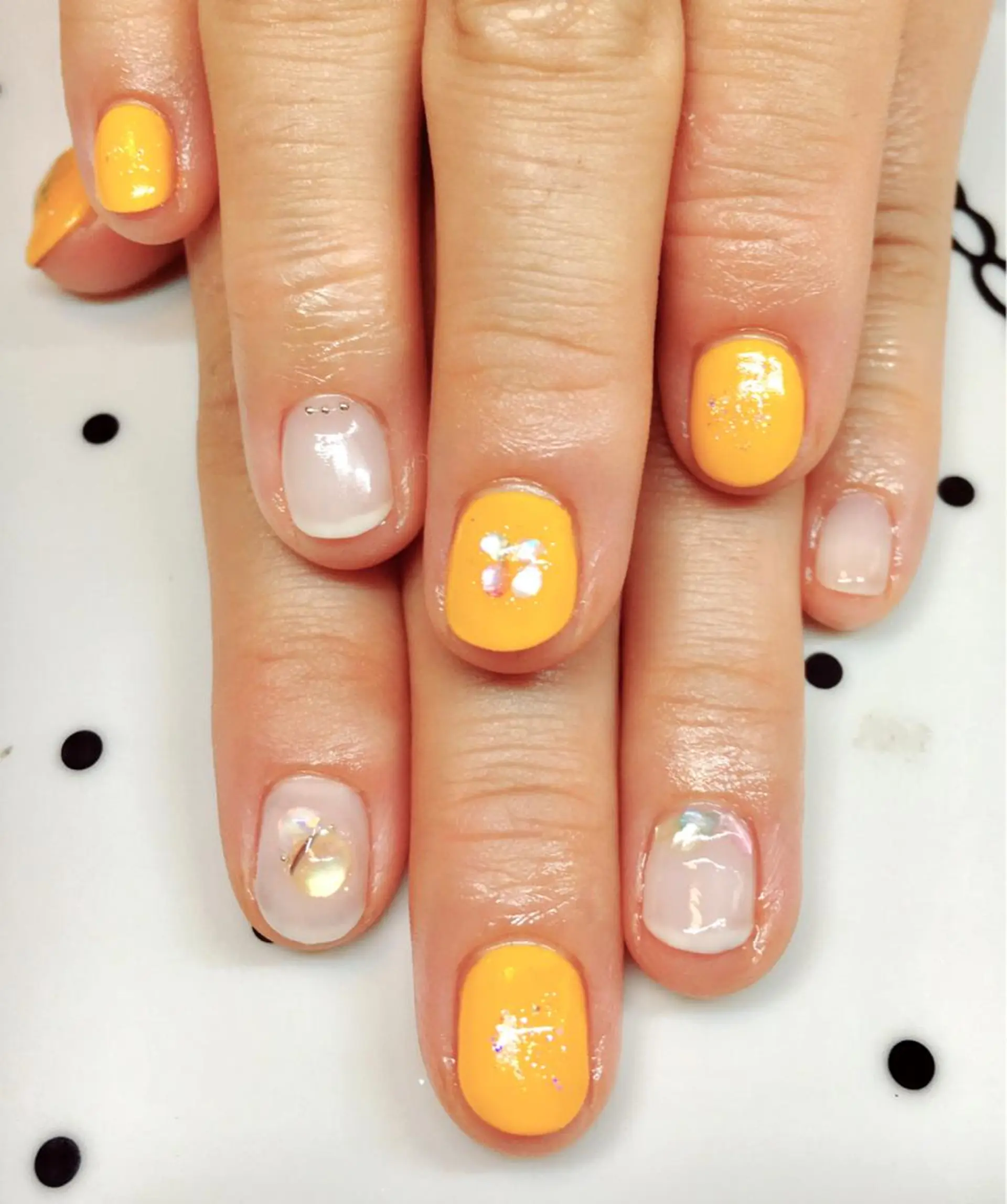 ネイル ジェルネイル シンプルネイル nailsalon sugarr所属・nailist cocoのネイルデザイン