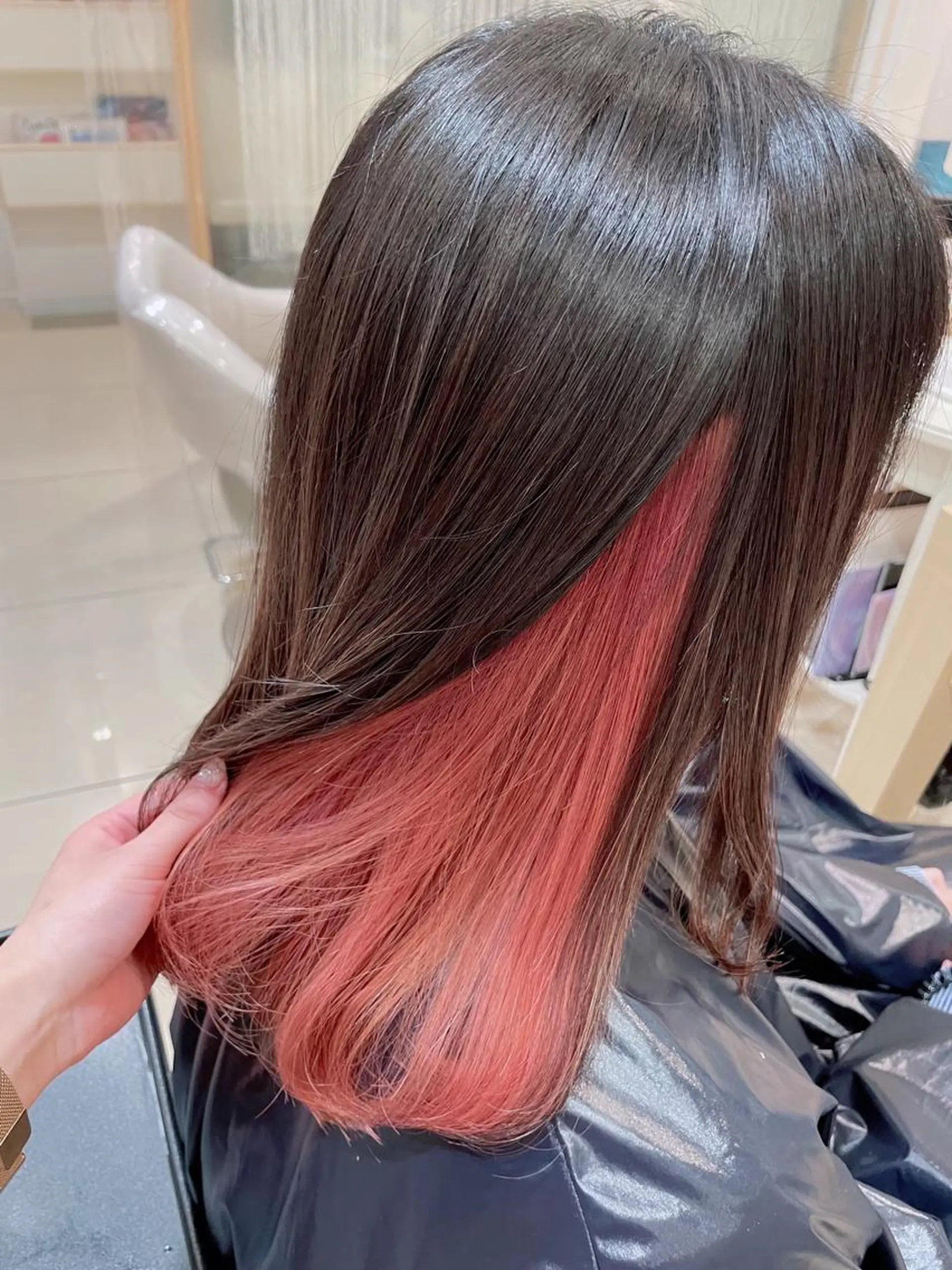 ロング カラー 吉原 雪乃のヘアスタイル