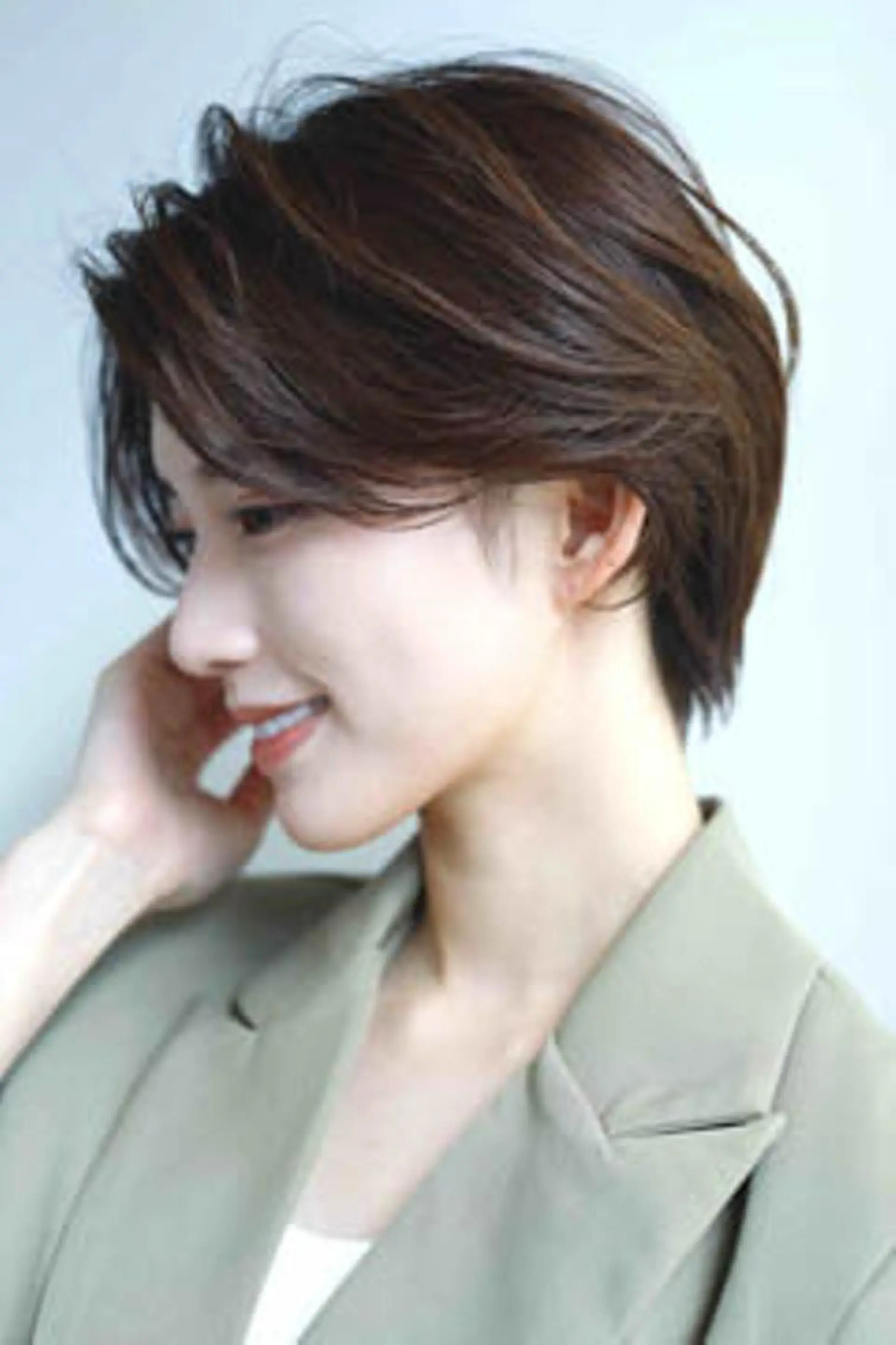 ショート カラー ショートヘア 桶田光俊 髪質改善個室サロンのヘアスタイル