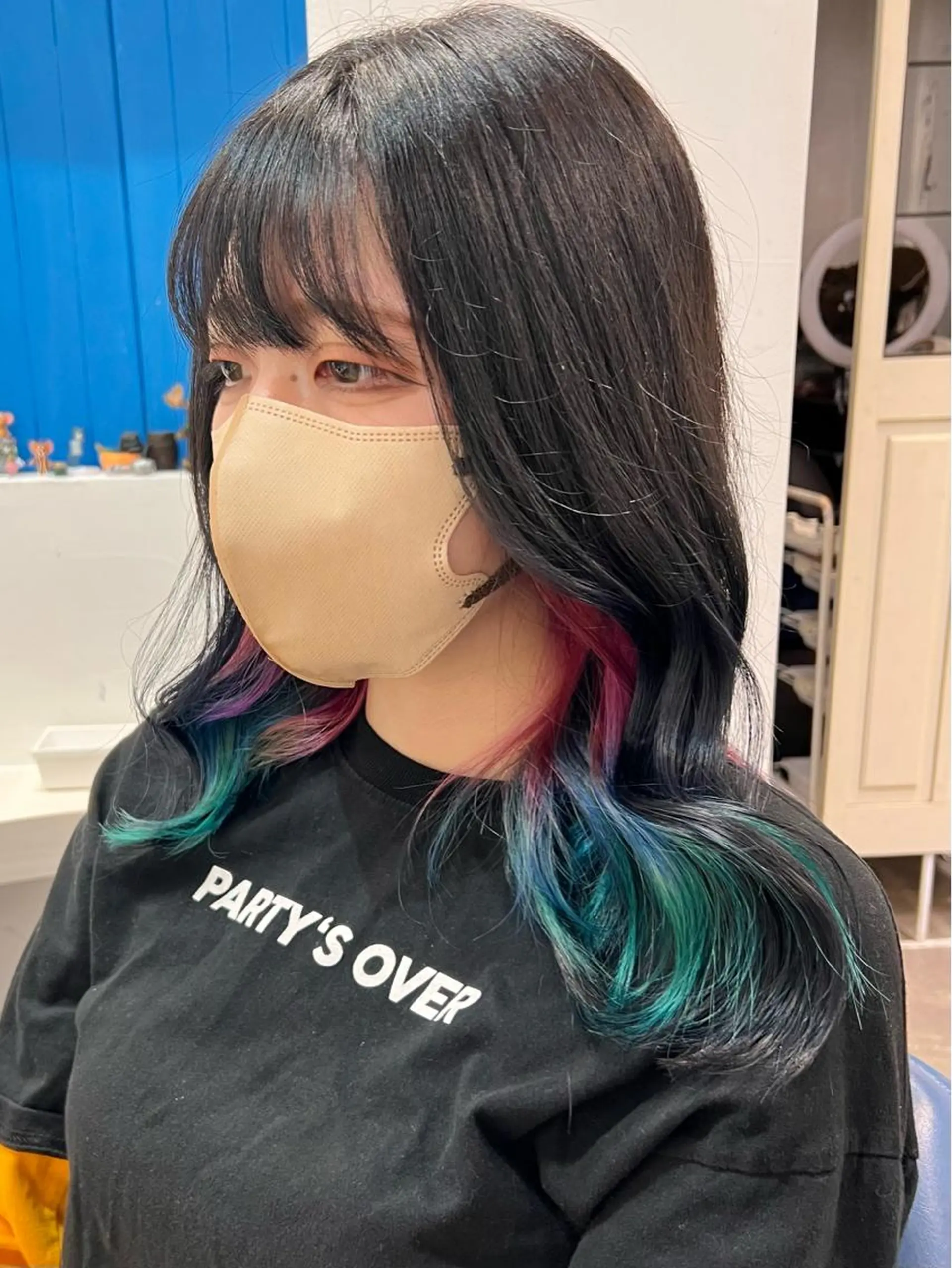 セミロング カラー ヘアカラー uros.所属・メンズパーマ/ エクステ🌞セナのヘアスタイル