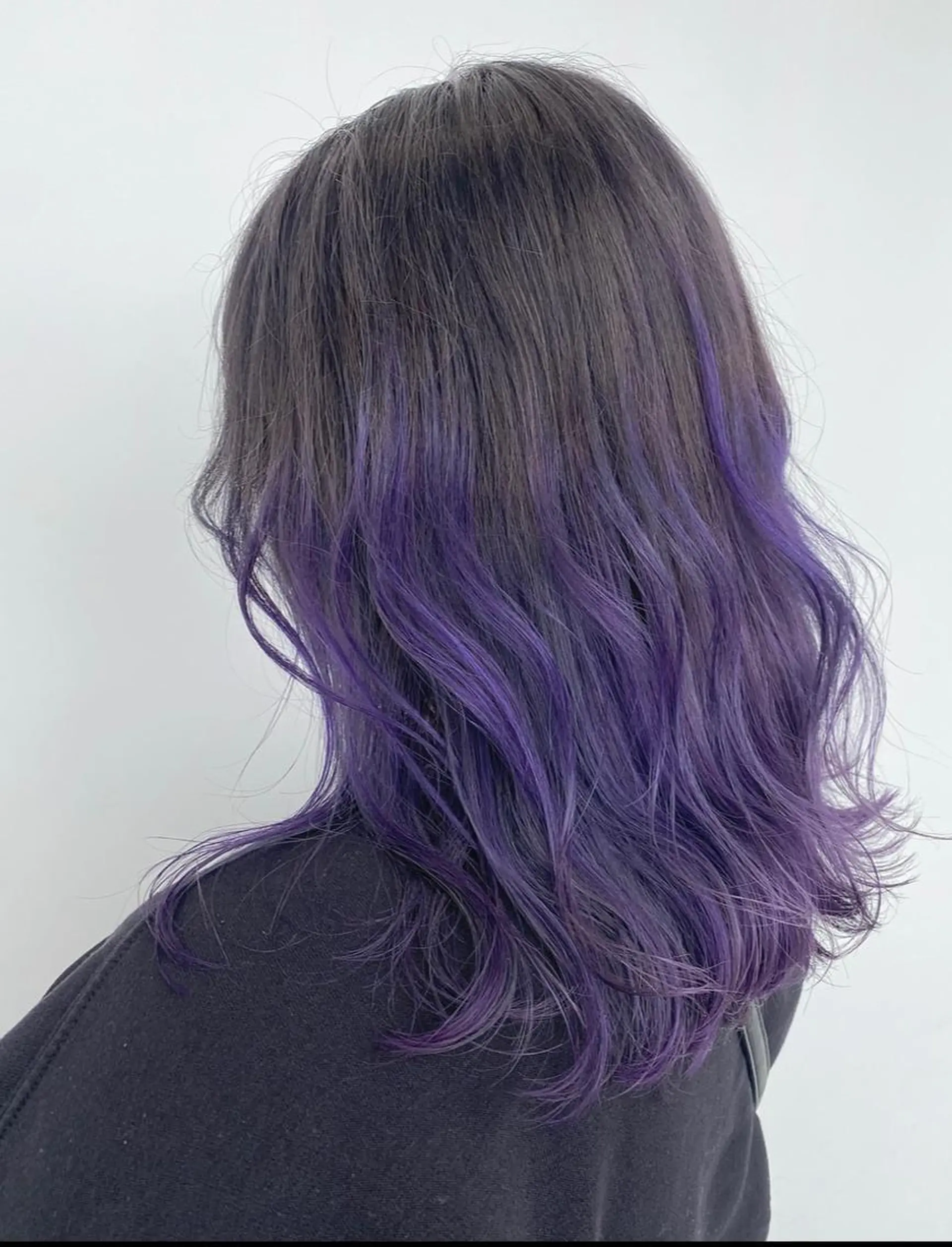 セミロング 丸山 純奈のヘアスタイル