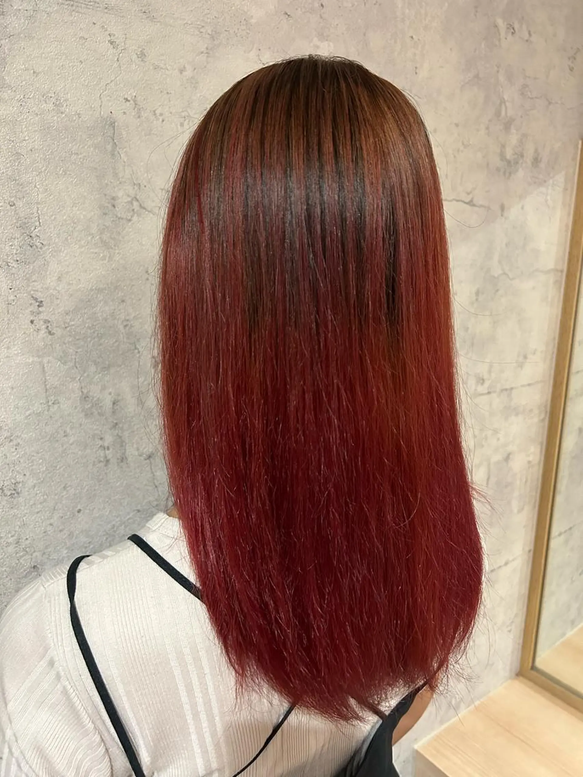 ミディアム カラー ヘアカラー パーソナルカラー 診断🍀マリンのヘアスタイル