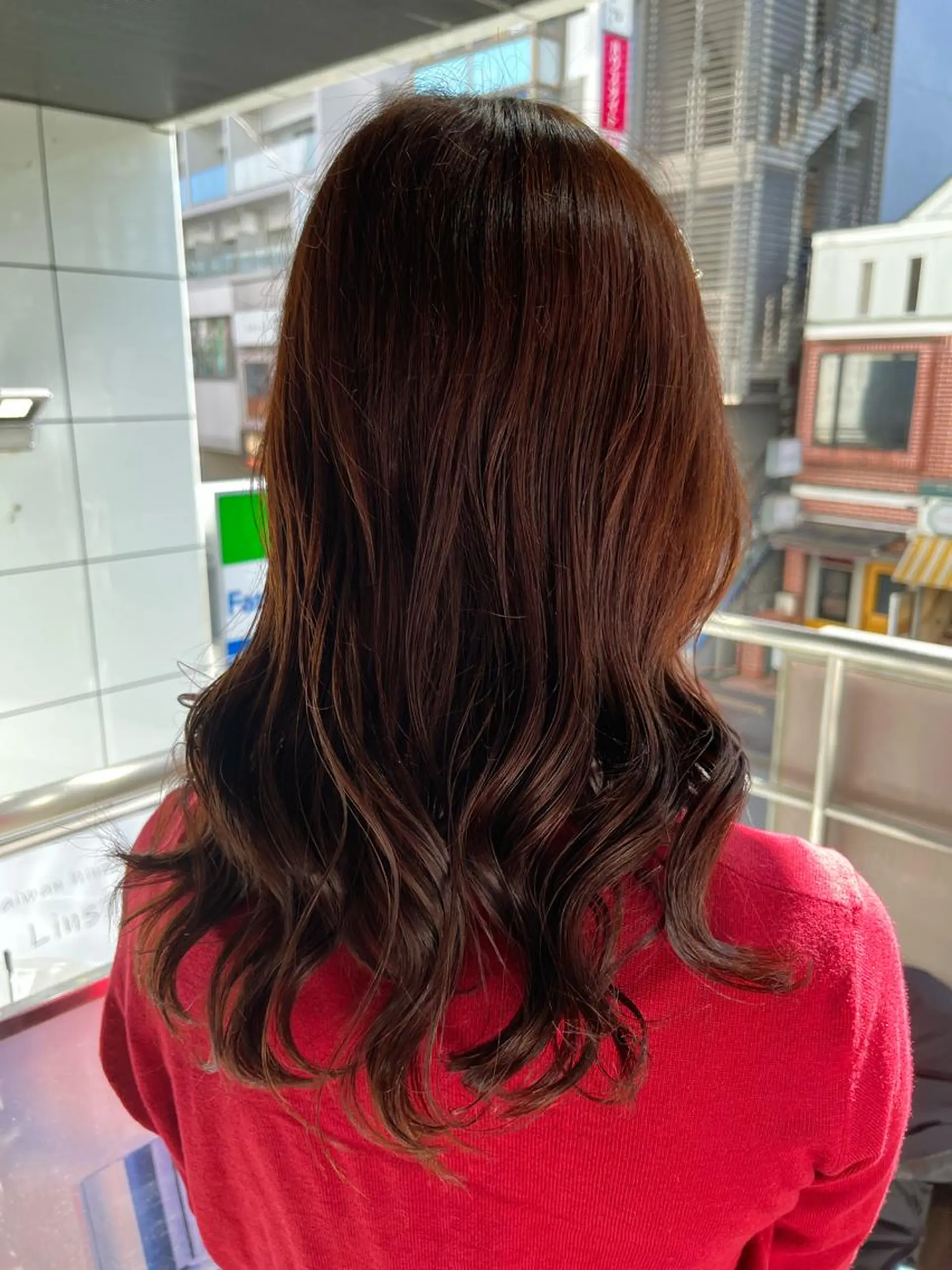 ヘアアレンジ 💖デザインカラー/ タダ ハナカ💖のヘアスタイル