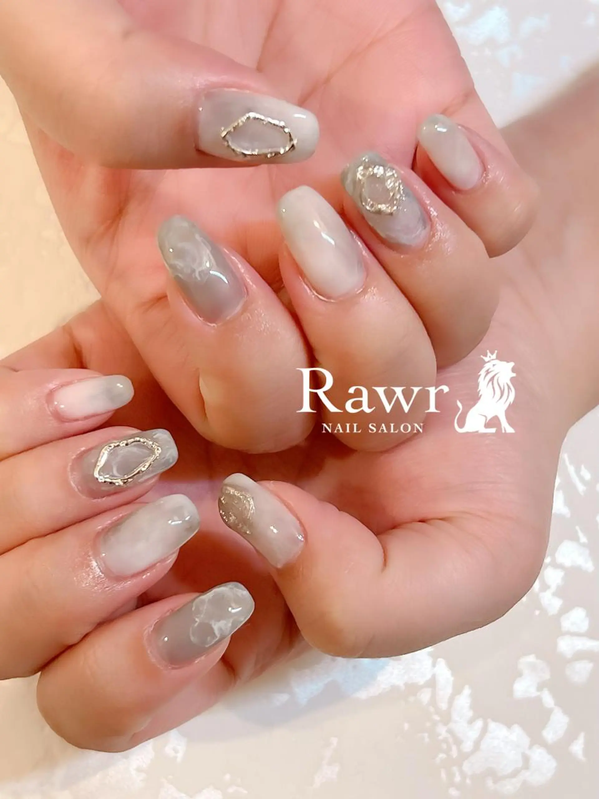 ネイル ハンドネイル Rawr / saoriのネイルデザイン