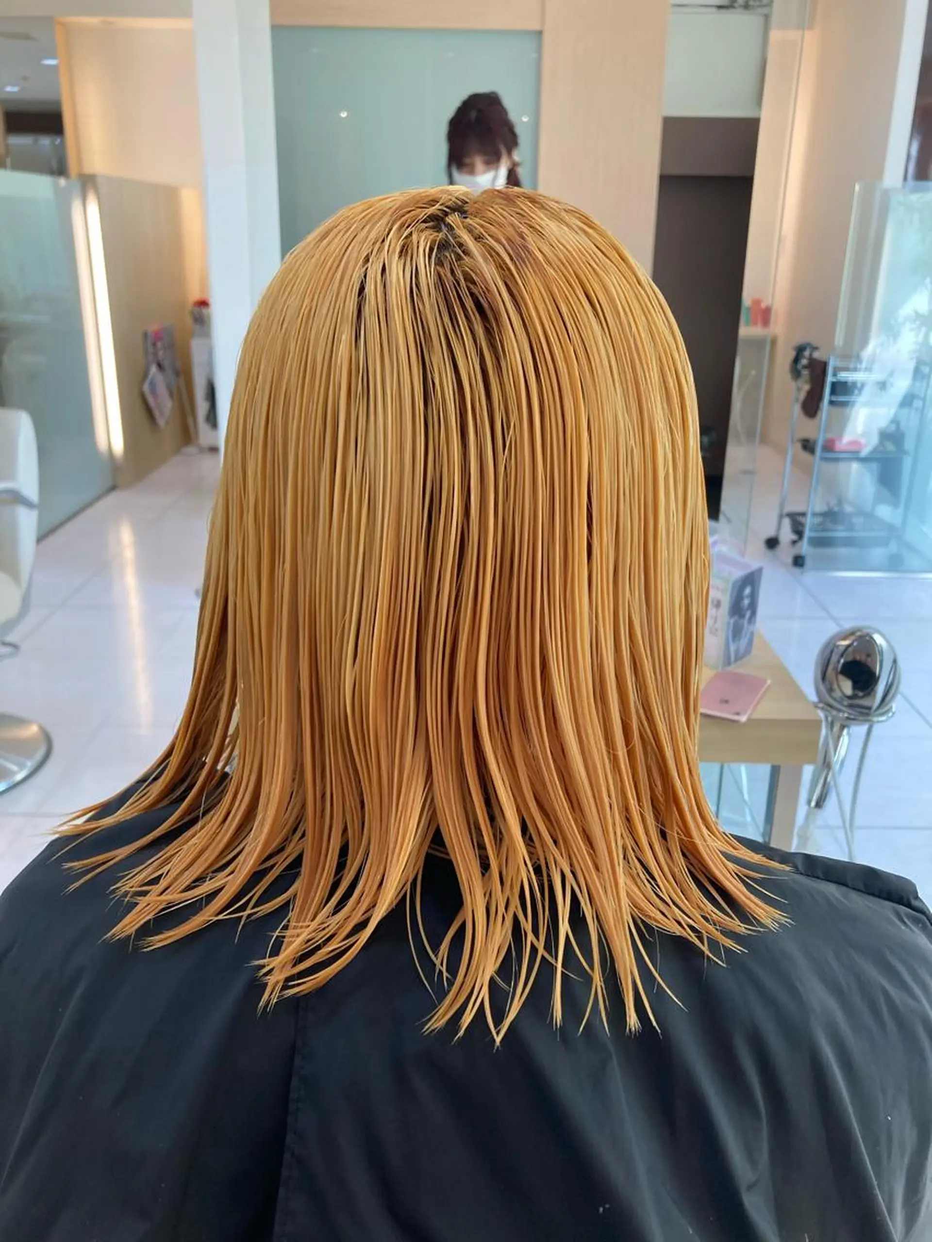 カラー ブリーチ 後藤 瑞季のヘアスタイル