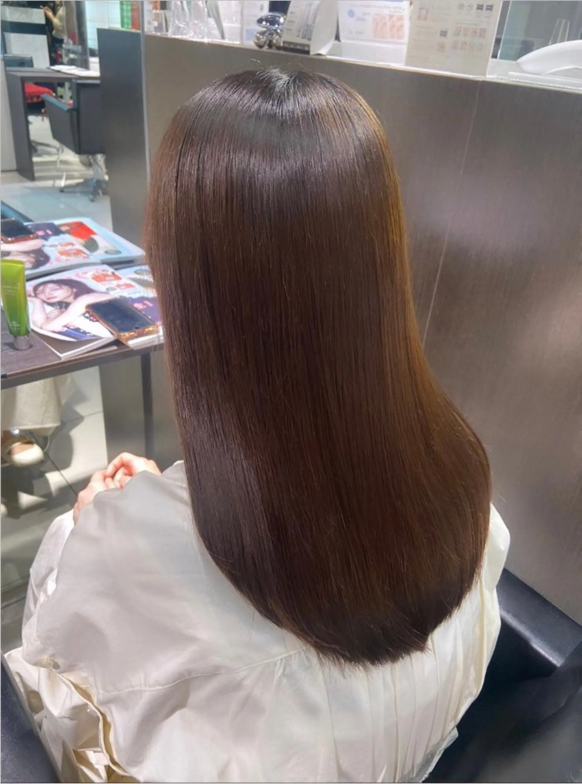 ロング SALOWIN渋谷caldo店B1所属・岐津公太 メンズ縮毛矯正のプロのヘアスタイル