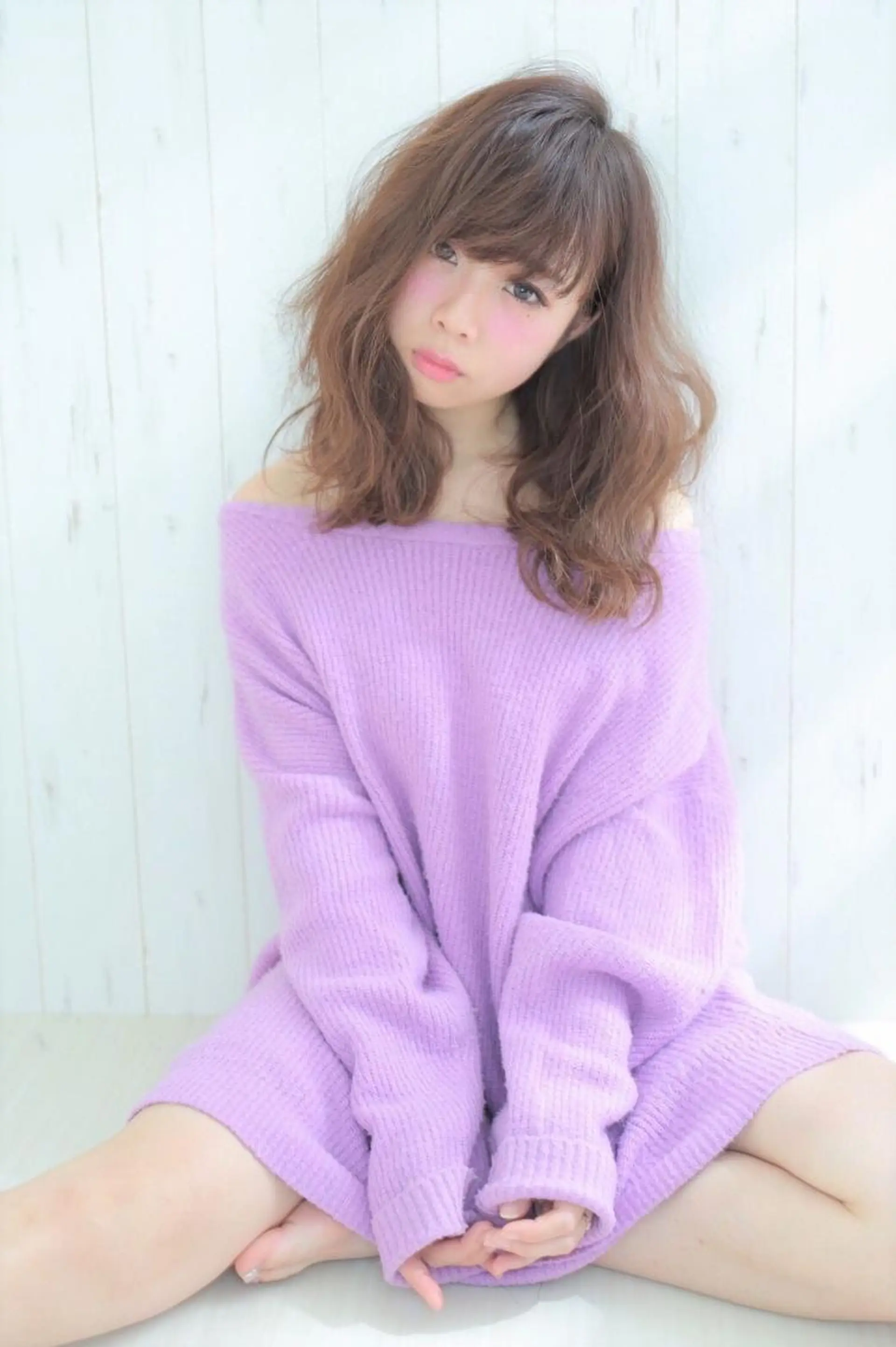 セミロング 指名支持率NO.1 スタイリストのヘアスタイル