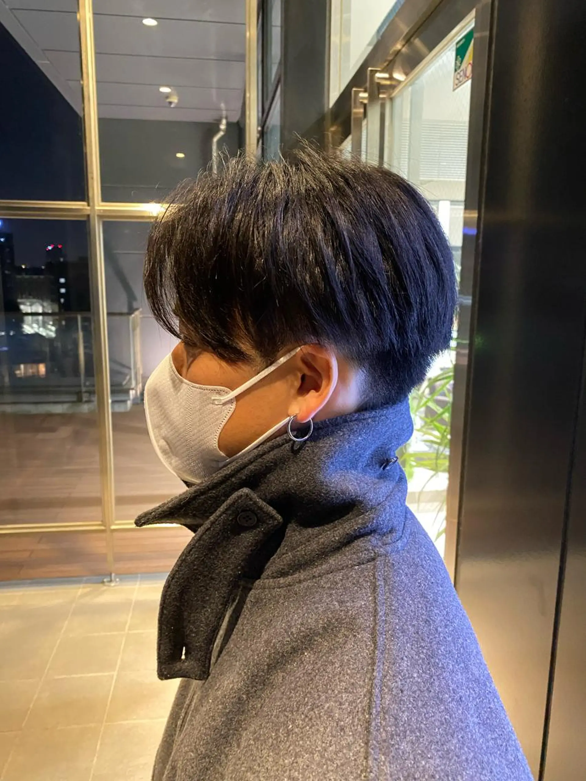 ショート ボブ/顔まわりレイヤ ー/新宿/KOKIのヘアスタイル