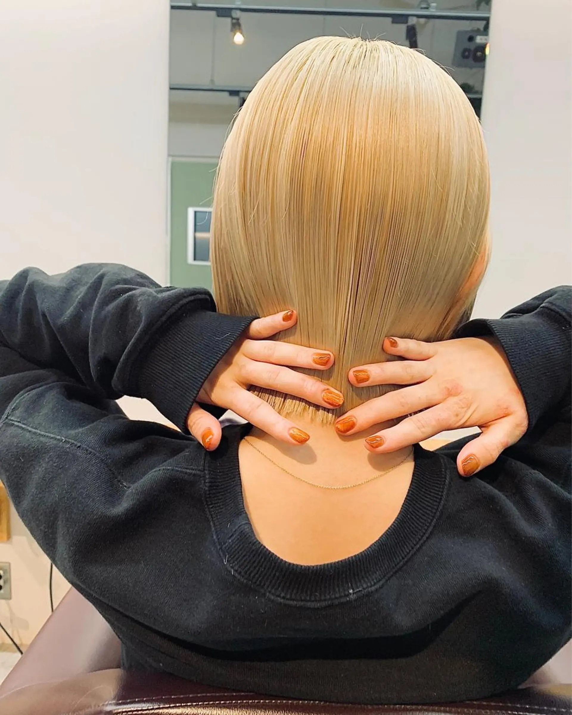 ミディアム 林 優花のヘアスタイル