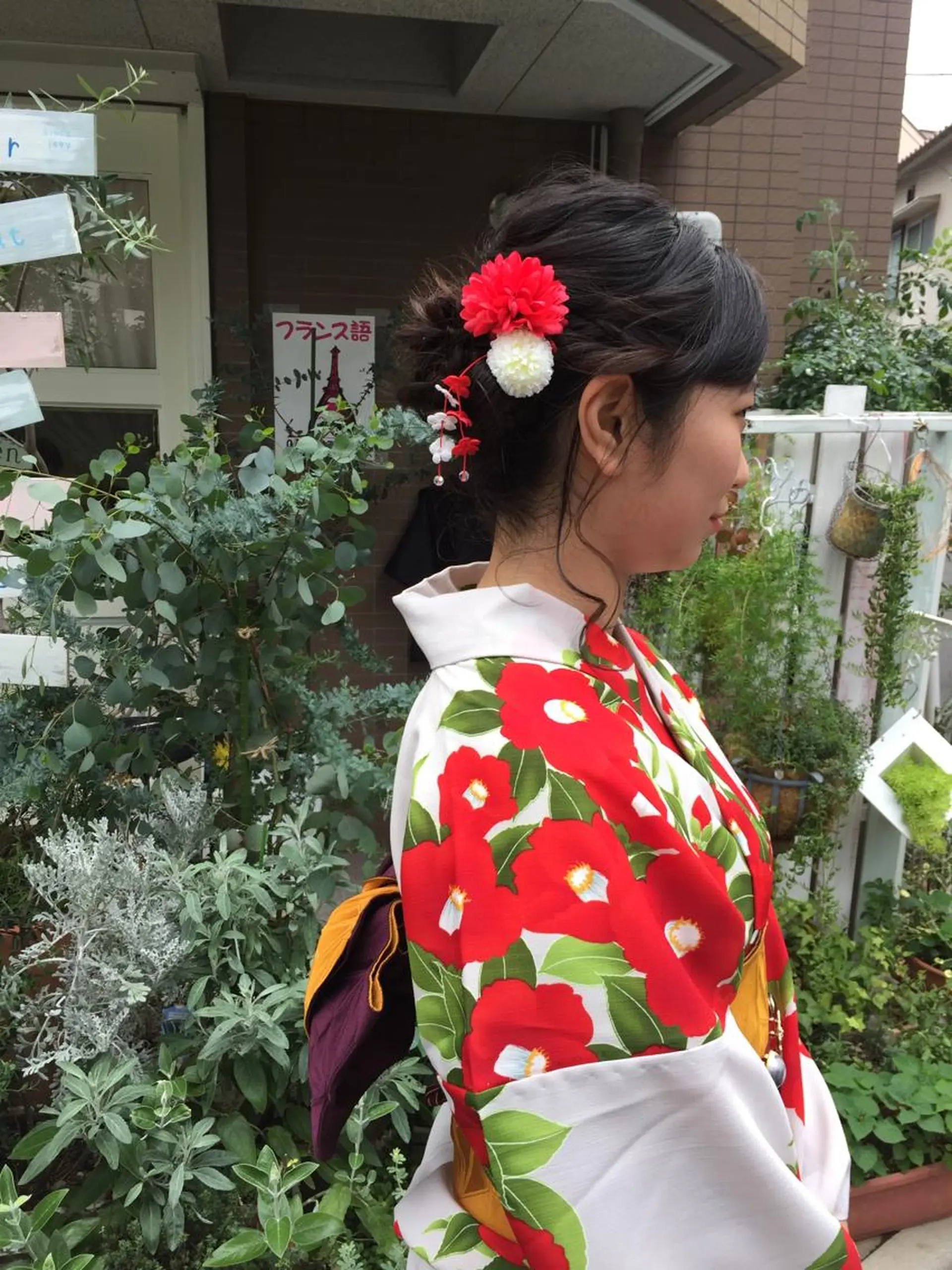 ロング ヘアアレンジ 浴衣 N°+aero 🦔近藤　のぞみ🦔のヘアスタイル
