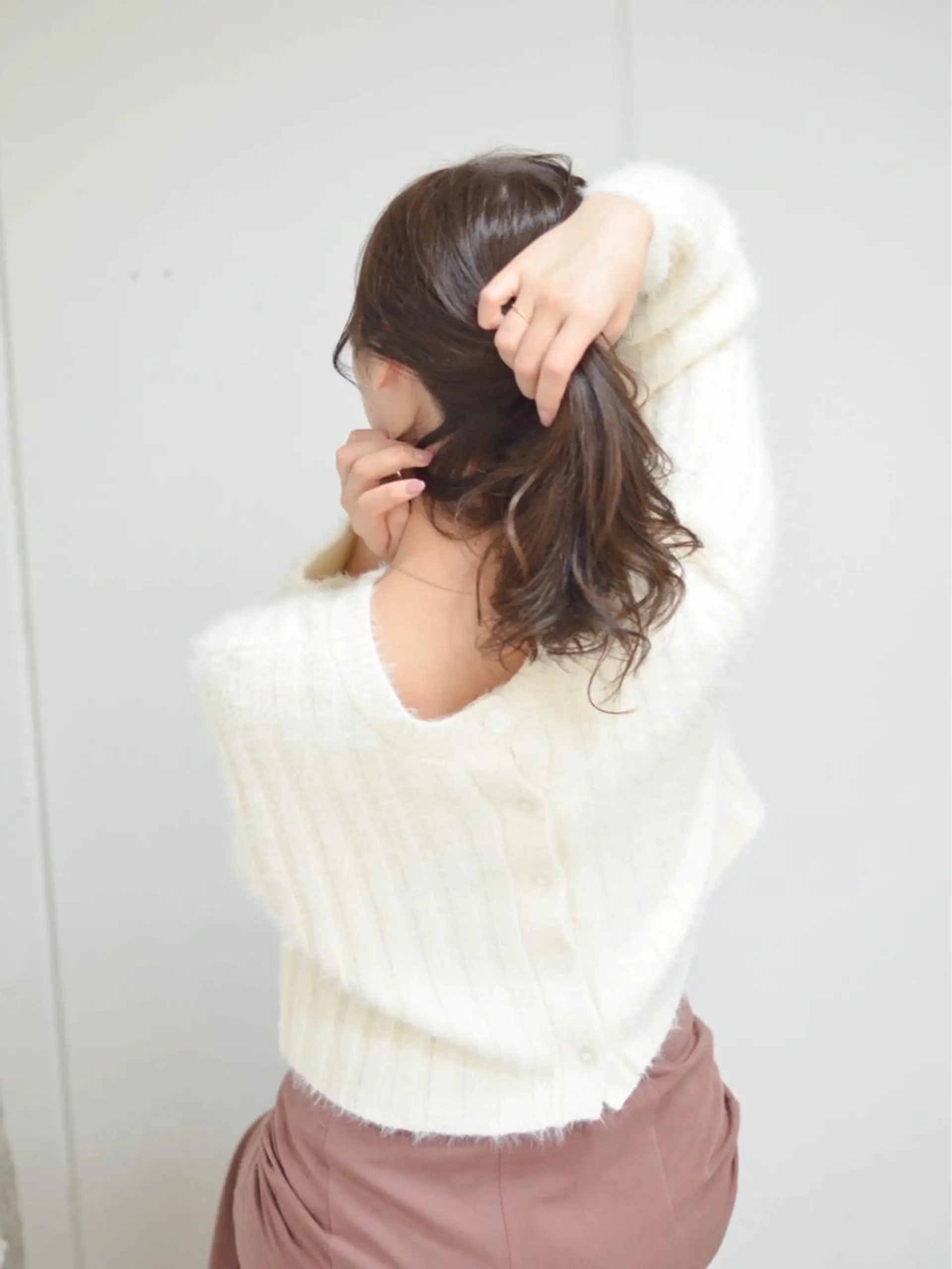 ロング カラー 杉本 直樹のヘアスタイル