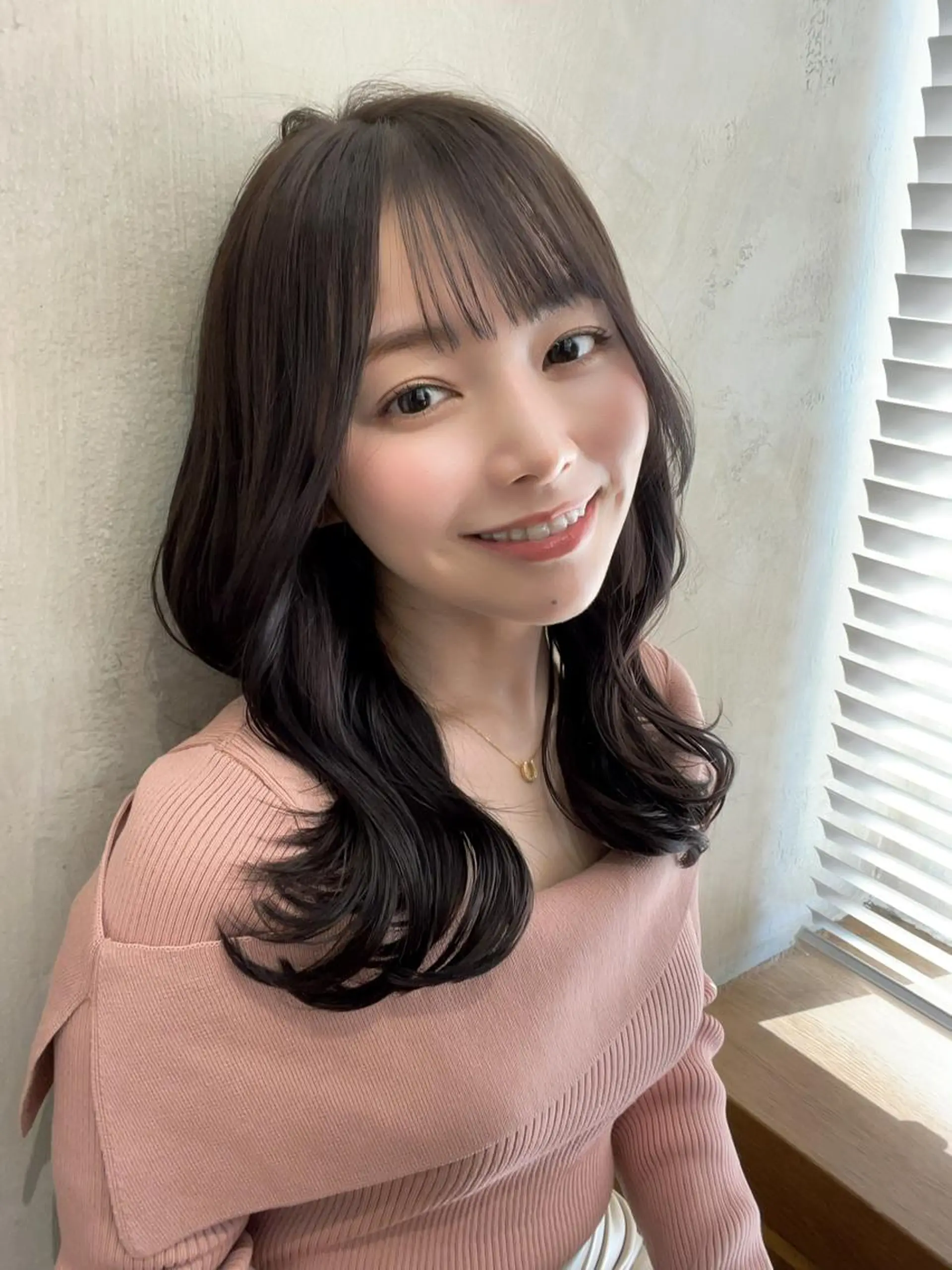 セミロング カット ヘアカラー トリートメント モテ髪🤍こなれヘア 藤山裕大のヘアスタイル