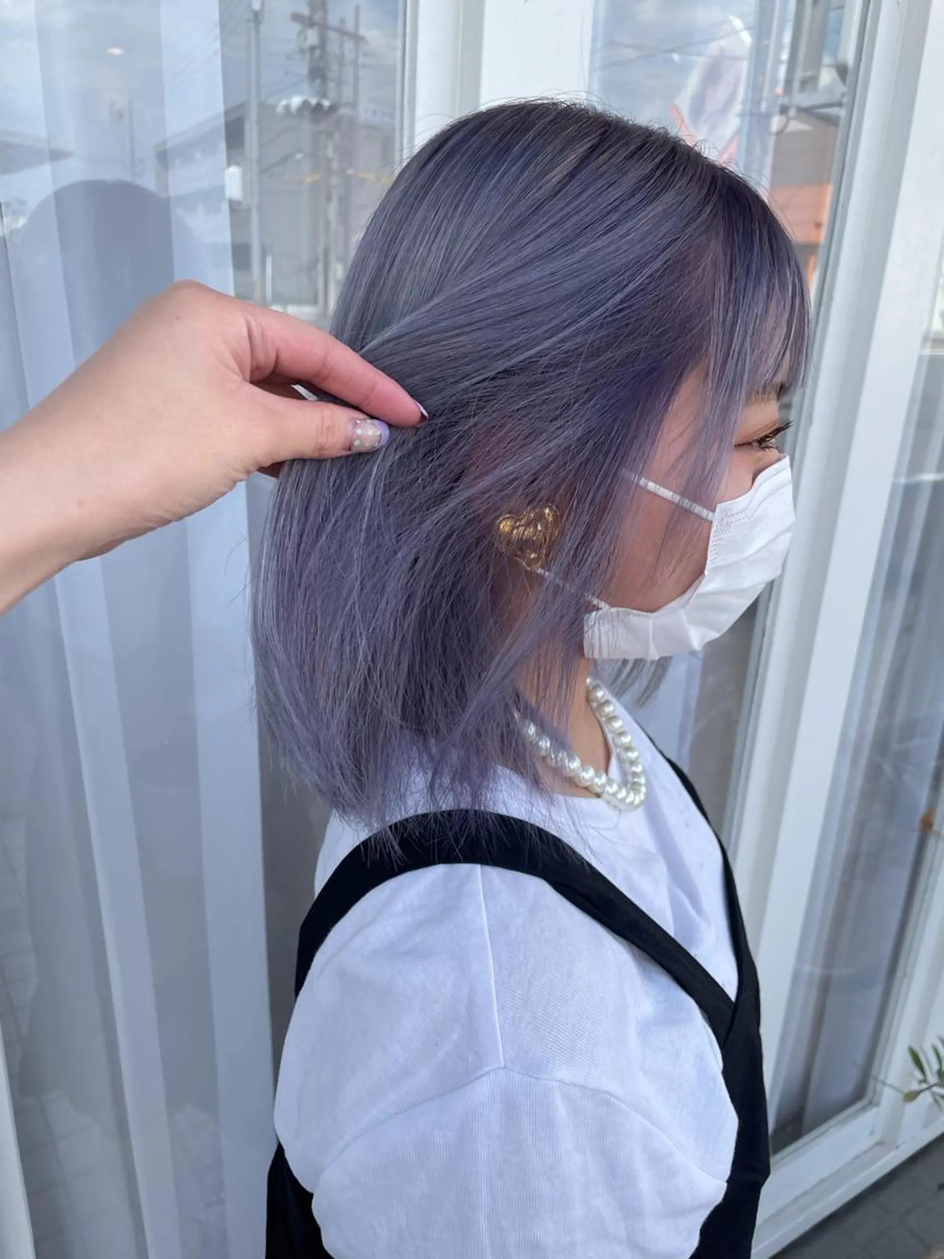 ミディアム hair_mellow所属・ゴトウ ノブヒトのヘアスタイル