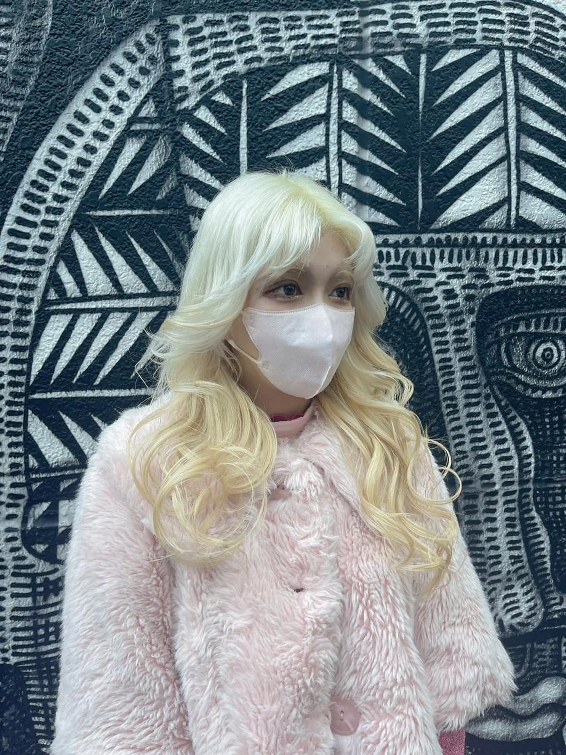 ロング カラー ヘアアレンジ ブリーチ ブロンド ケアブリーチ ハイトーンカラー ロング haco+所属・🌈派手髪エクステ ブレイズ🌈ひろとのヘアスタイル