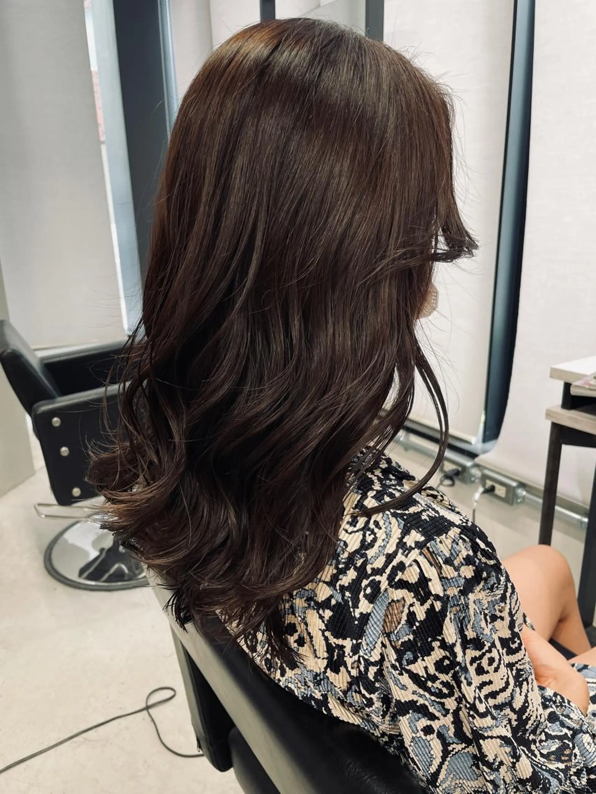 ロング くびれヘア ヨシンモリ 韓国風ヘア レイヤーカット 福永速人 /メンズパーマのヘアスタイル