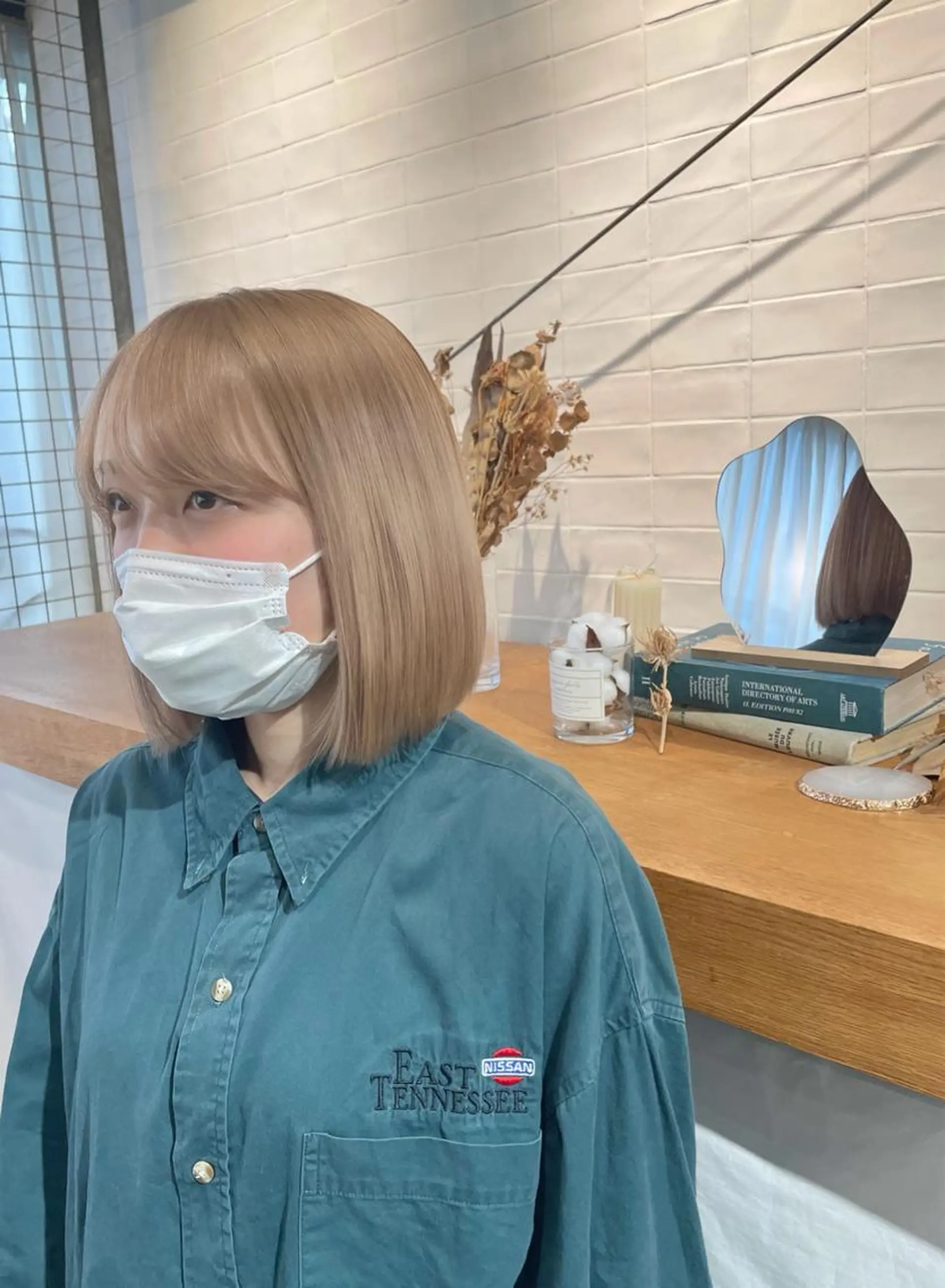 ミディアム カラー カット ヘアカラー ショートカット募集中 /NAGISAのヘアスタイル