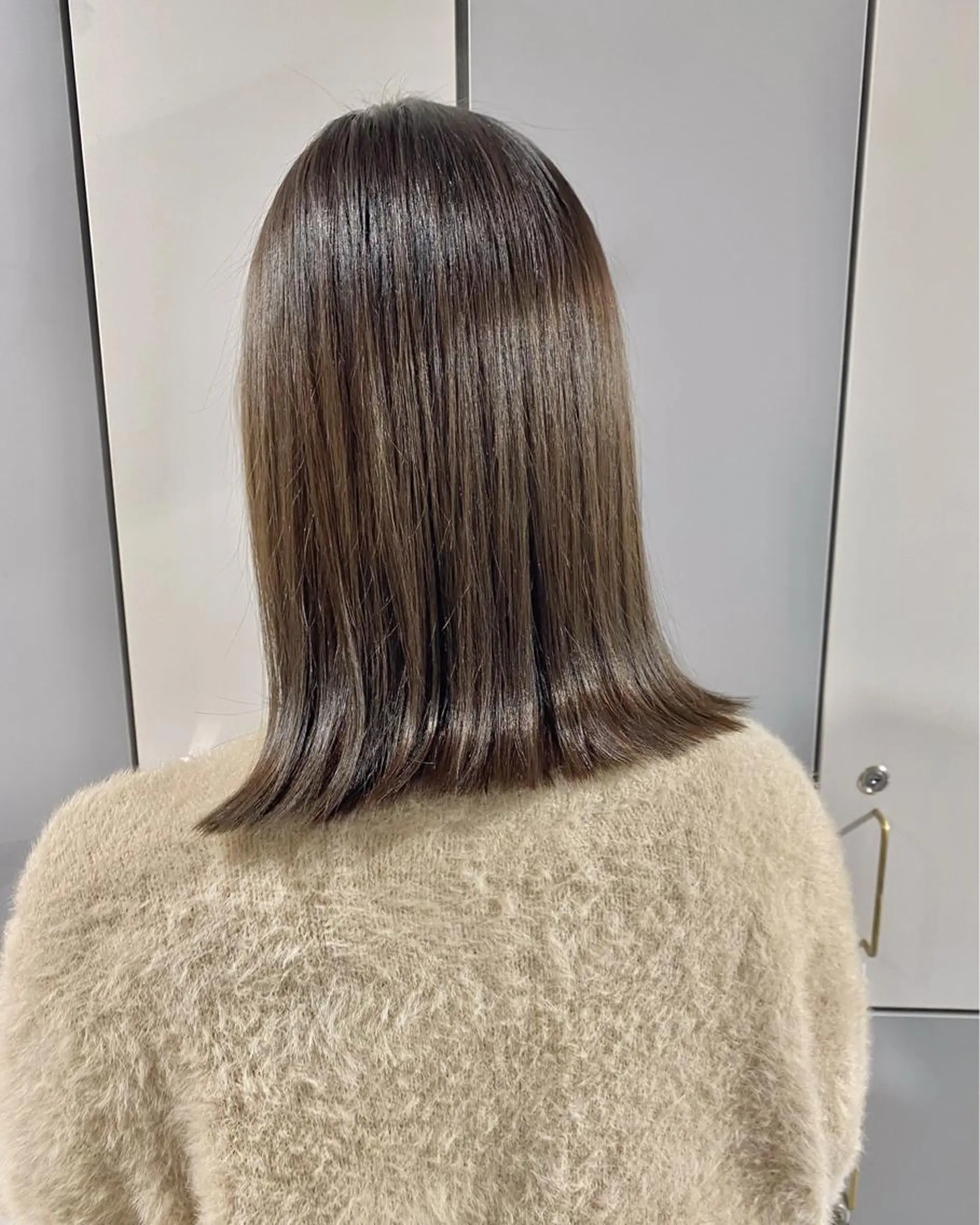 ミディアム カット ヘアカラー トリートメント LOVESTOIKE 堂本のヘアスタイル