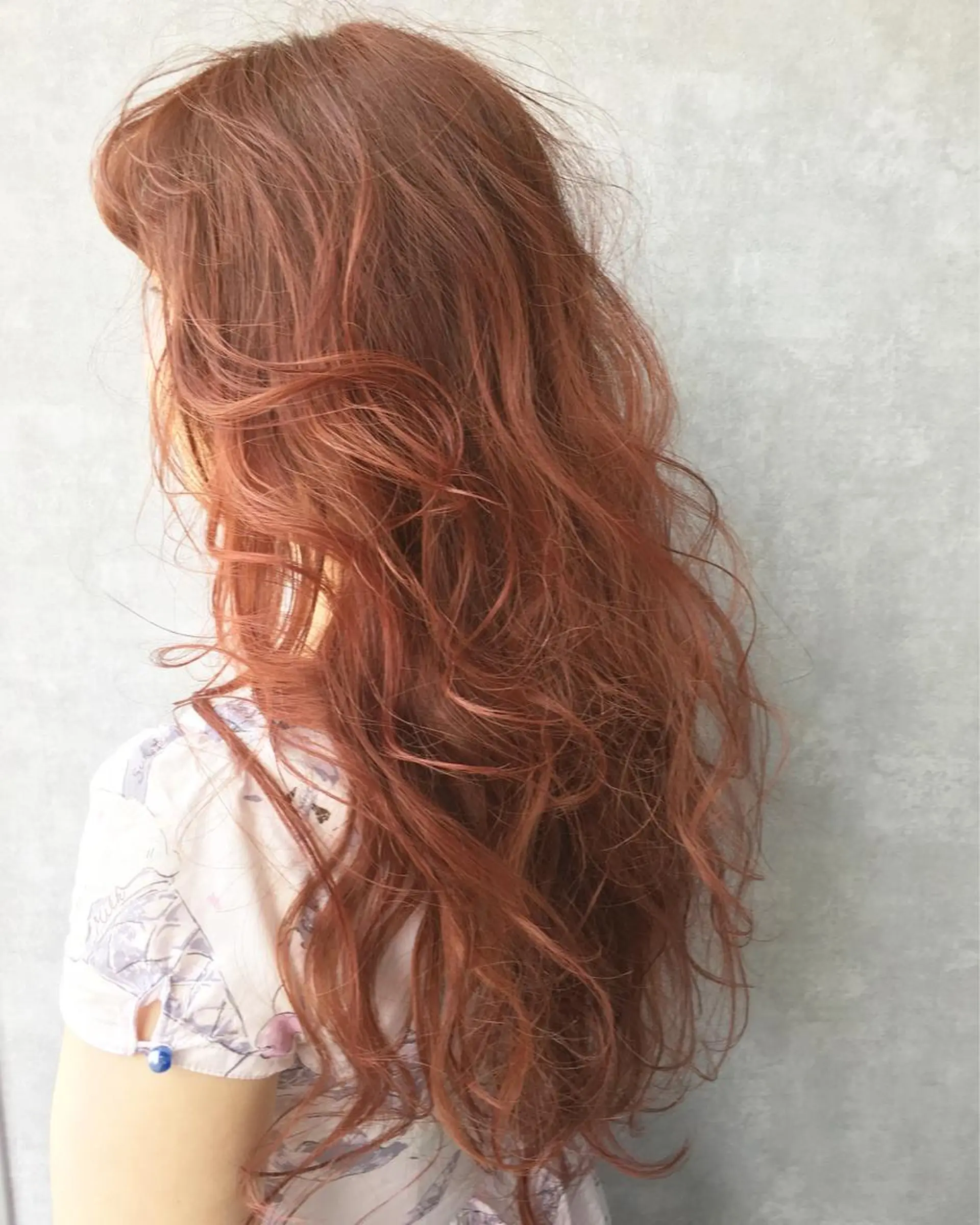 ロング カラー レイヤーカット BLend 渋谷のヘアスタイル