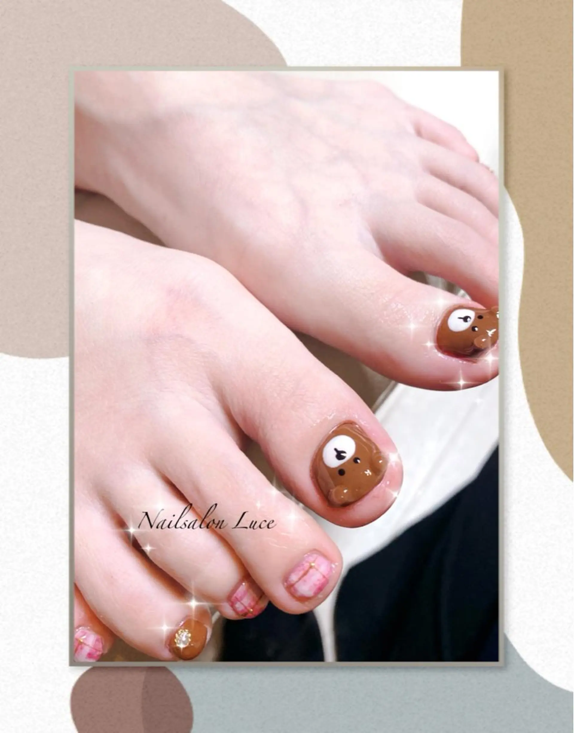 ネイル フットネイル ジェルネイル ワンカラーネイル ネイル& 脱毛サロン　Lのマツエク・マツパデザイン