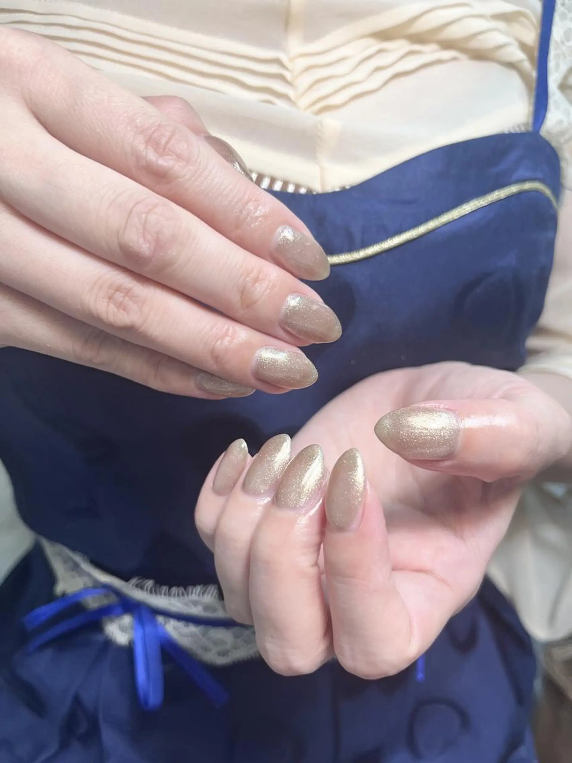 ネイル ワンカラーネイル ハンドネイル 優奈ﾃｨﾝ atelier-01のネイルデザイン