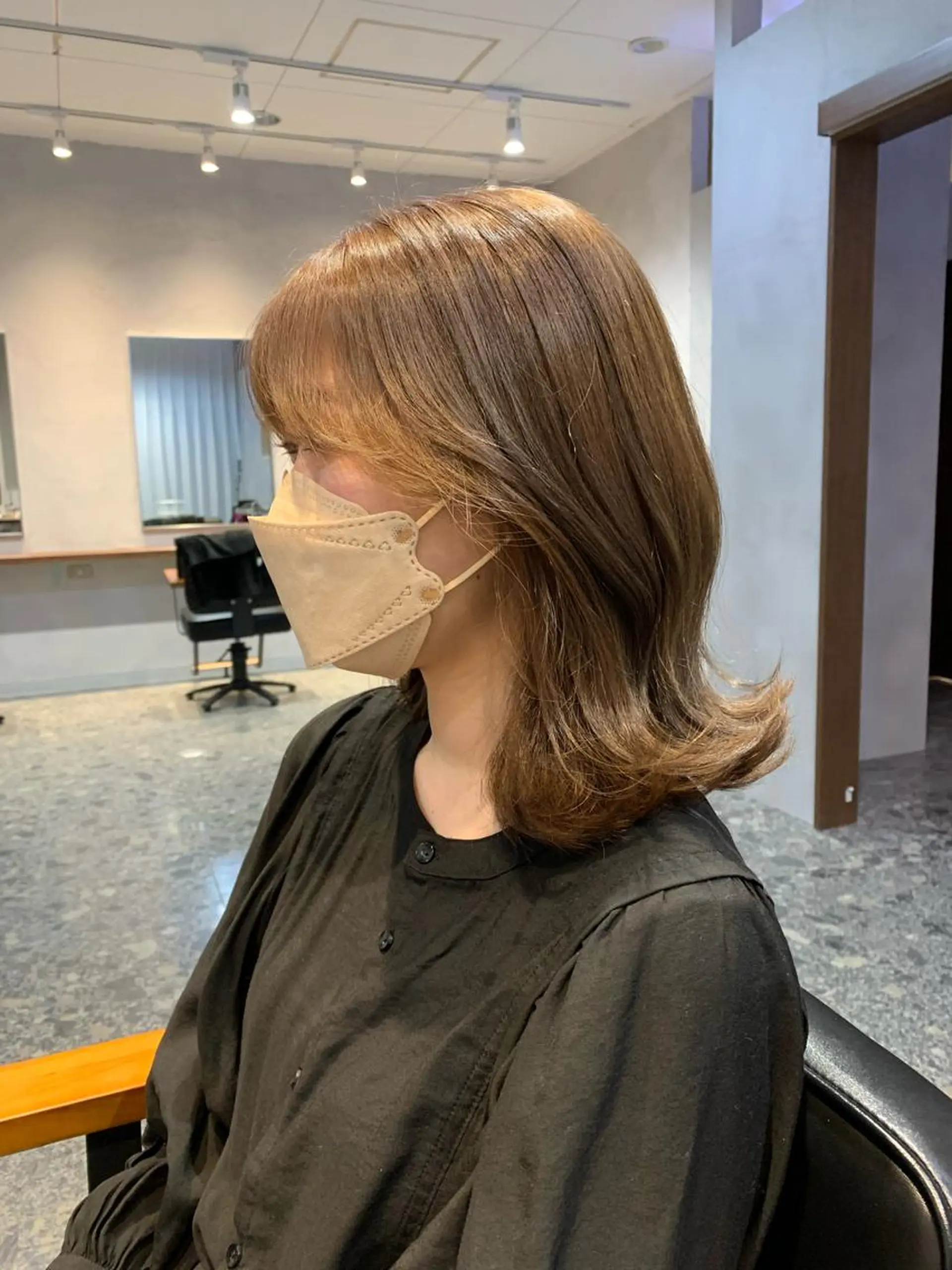 ミディアム カラー flocci🌙 フロクシのヘアスタイル