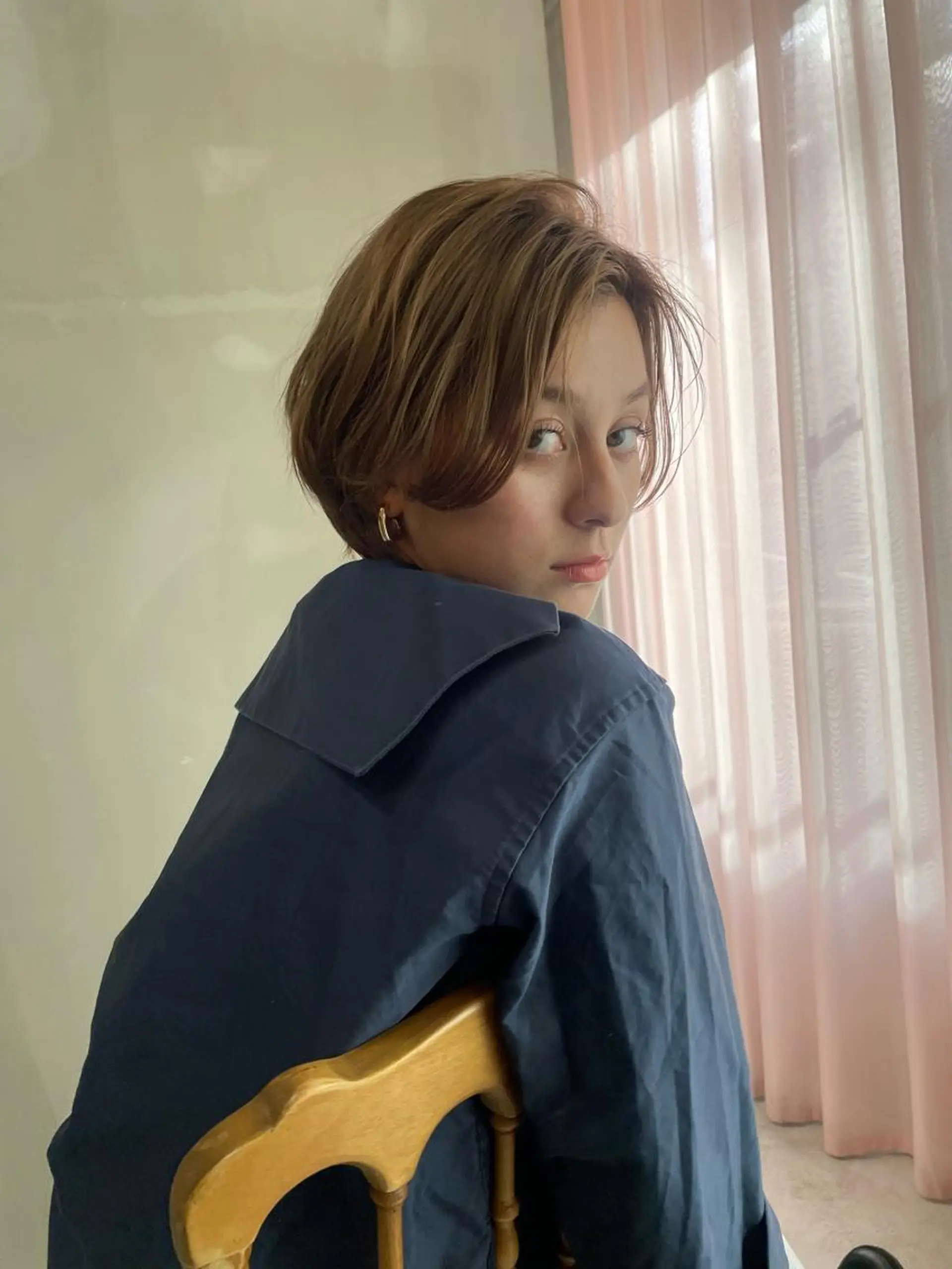 ショート カラー カット ヘアカラー トリートメント ショート/ボブ専門 宮脇美奈/南船場のヘアスタイル