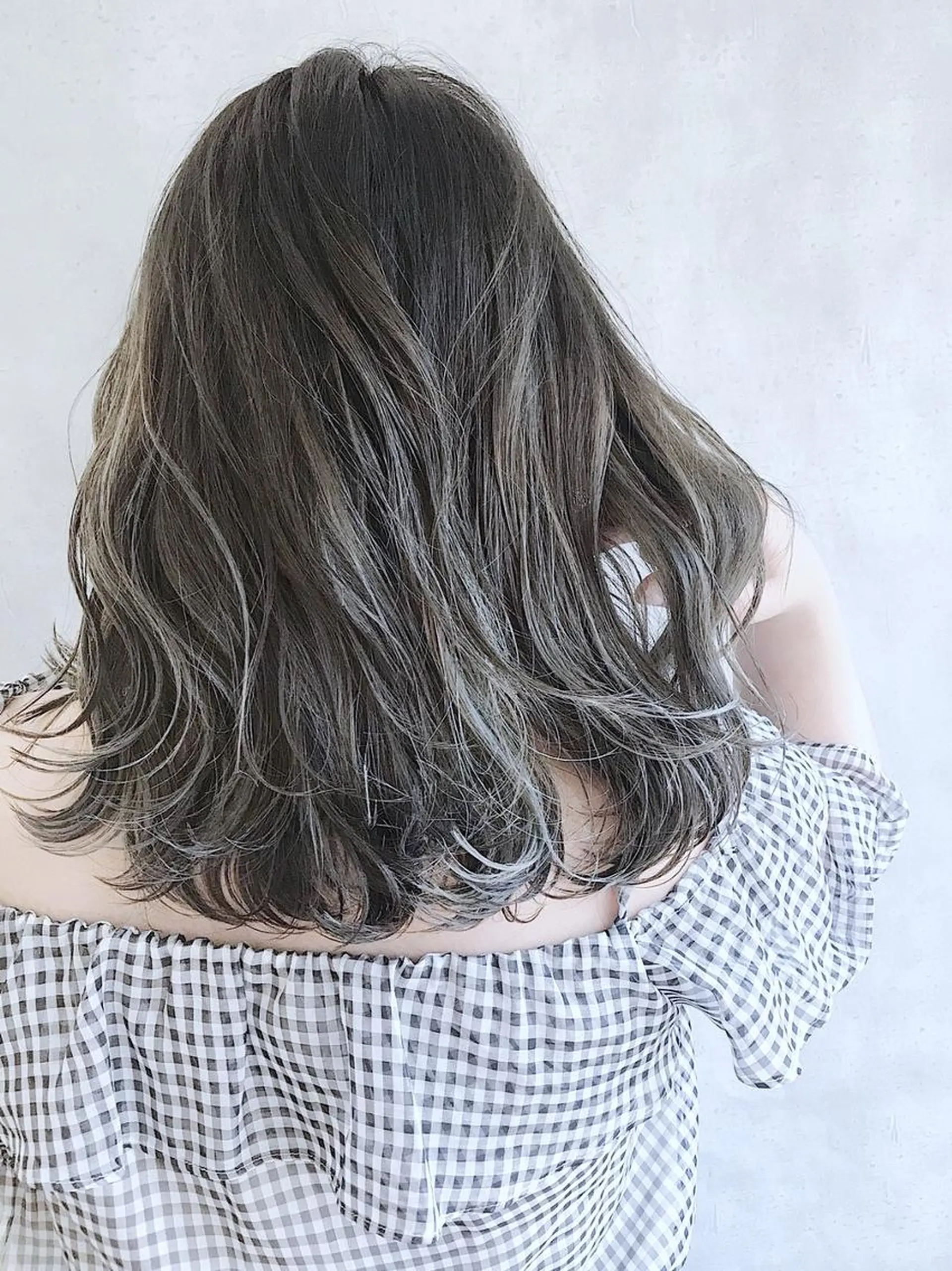 カラー ミディアム アディクシーカラー ブリーチ ケアブリーチ ダブルカラー ハイライトカラー カット ヘアカラー トリートメント MOU namba ムウナンバのヘアスタイル