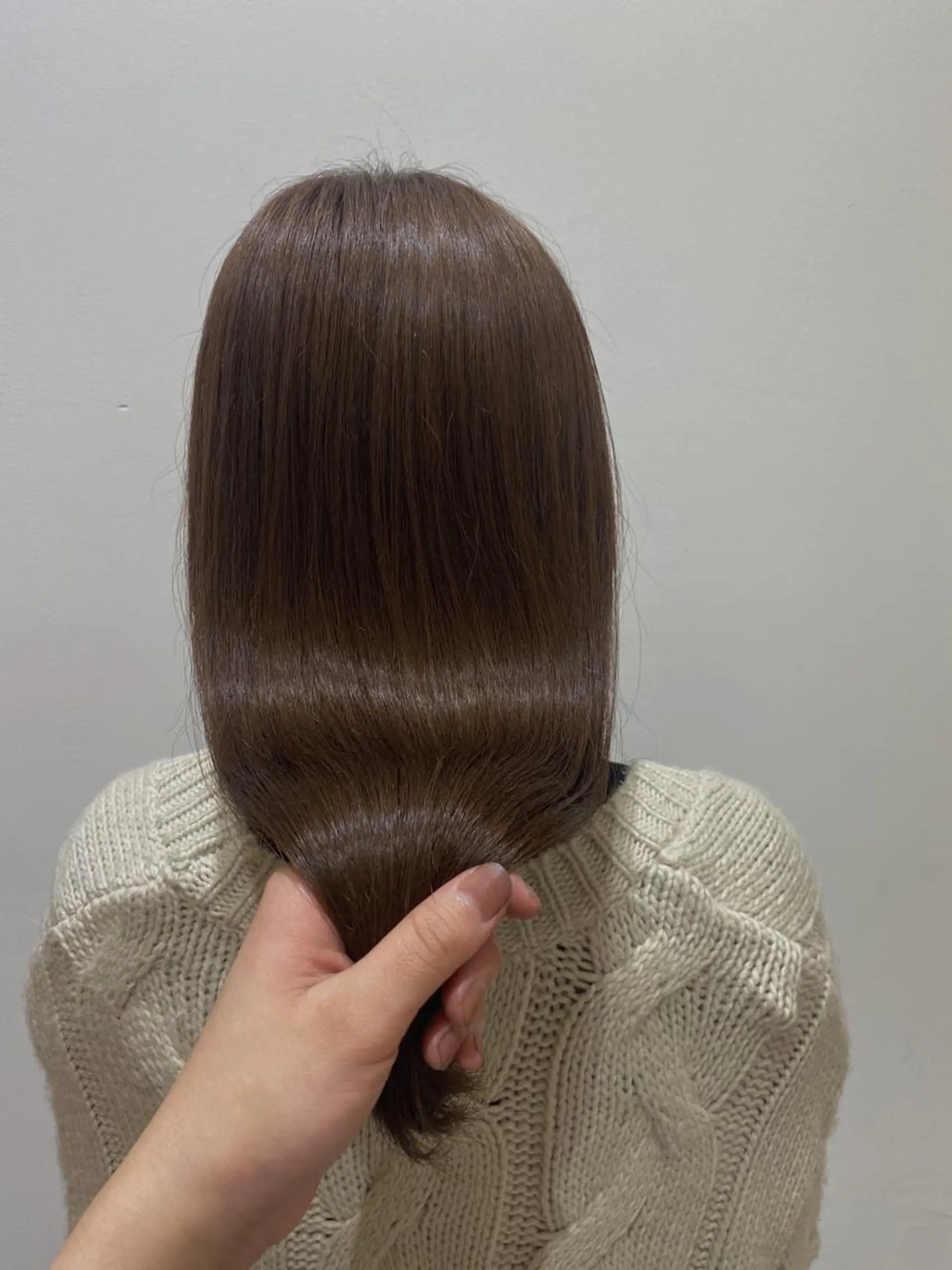 ロング カラー ブラウンカラー 透明感カラー 天羅のヘアスタイル