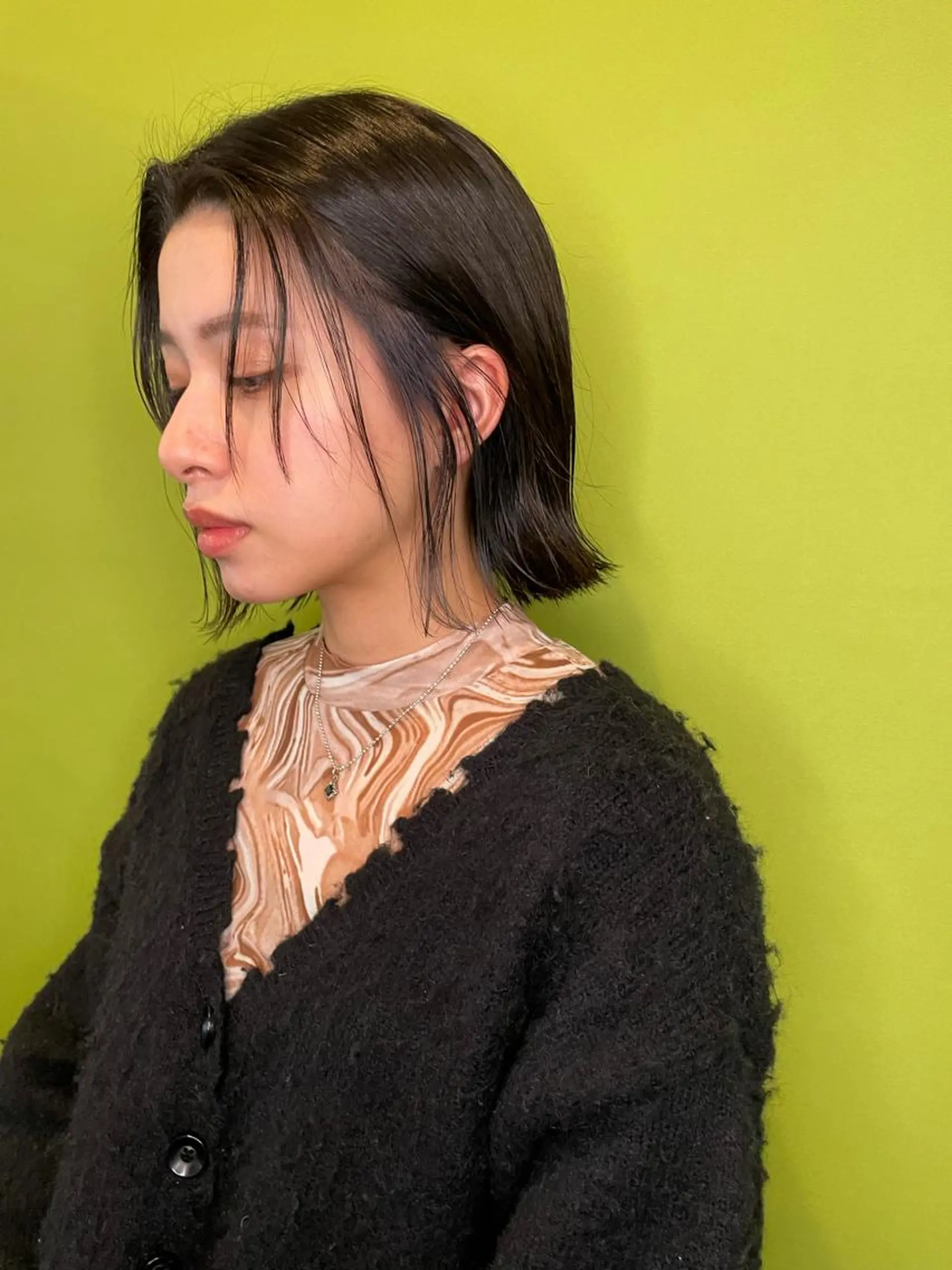 ミディアム カラー インナーカラー カット ヘアカラー トリートメント Agu hair moana松本所属・今井 聖玲奈のヘアスタイル