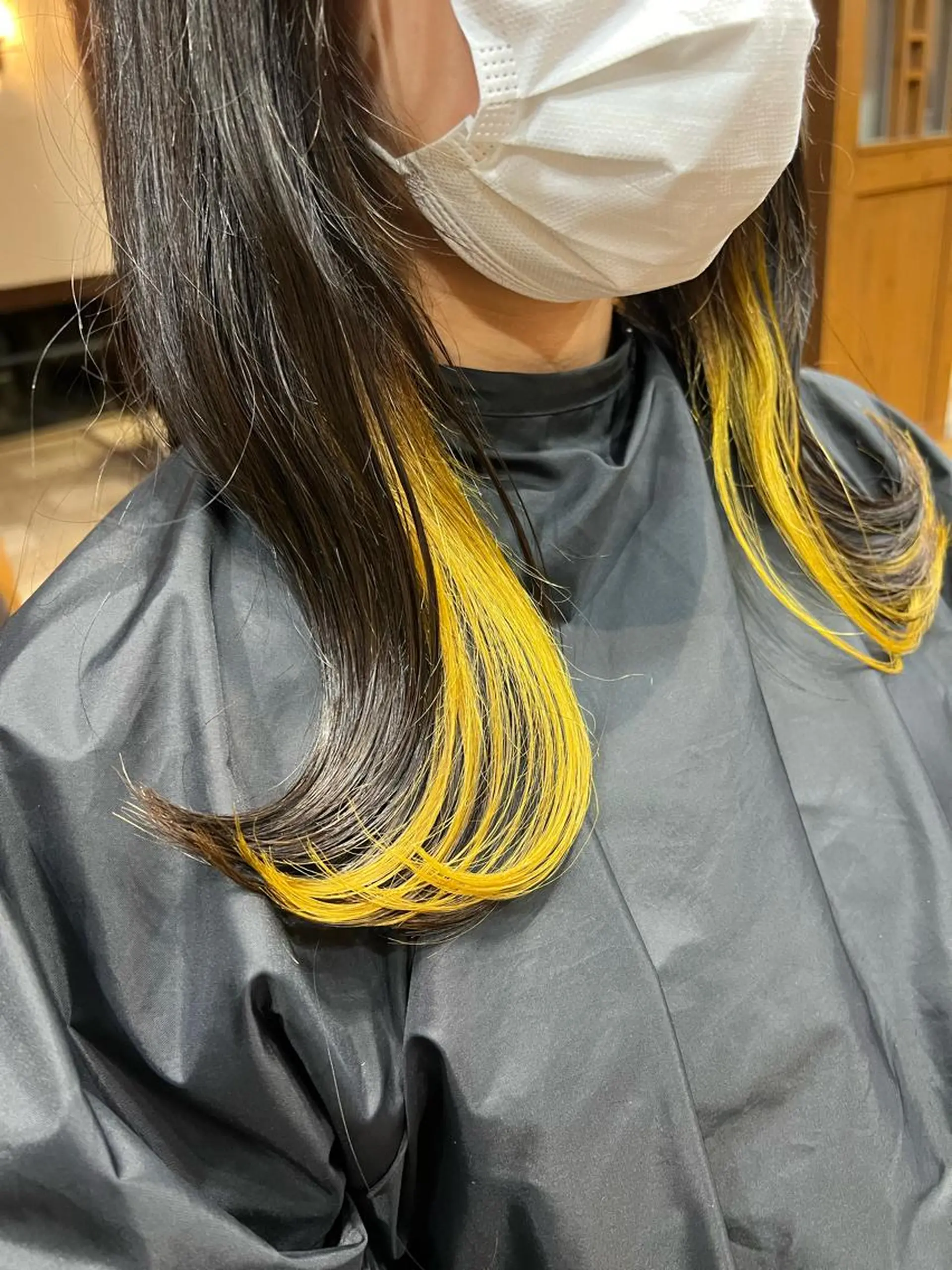 ミディアム カラー パーマ Artist 藤﨑紘成のヘアスタイル