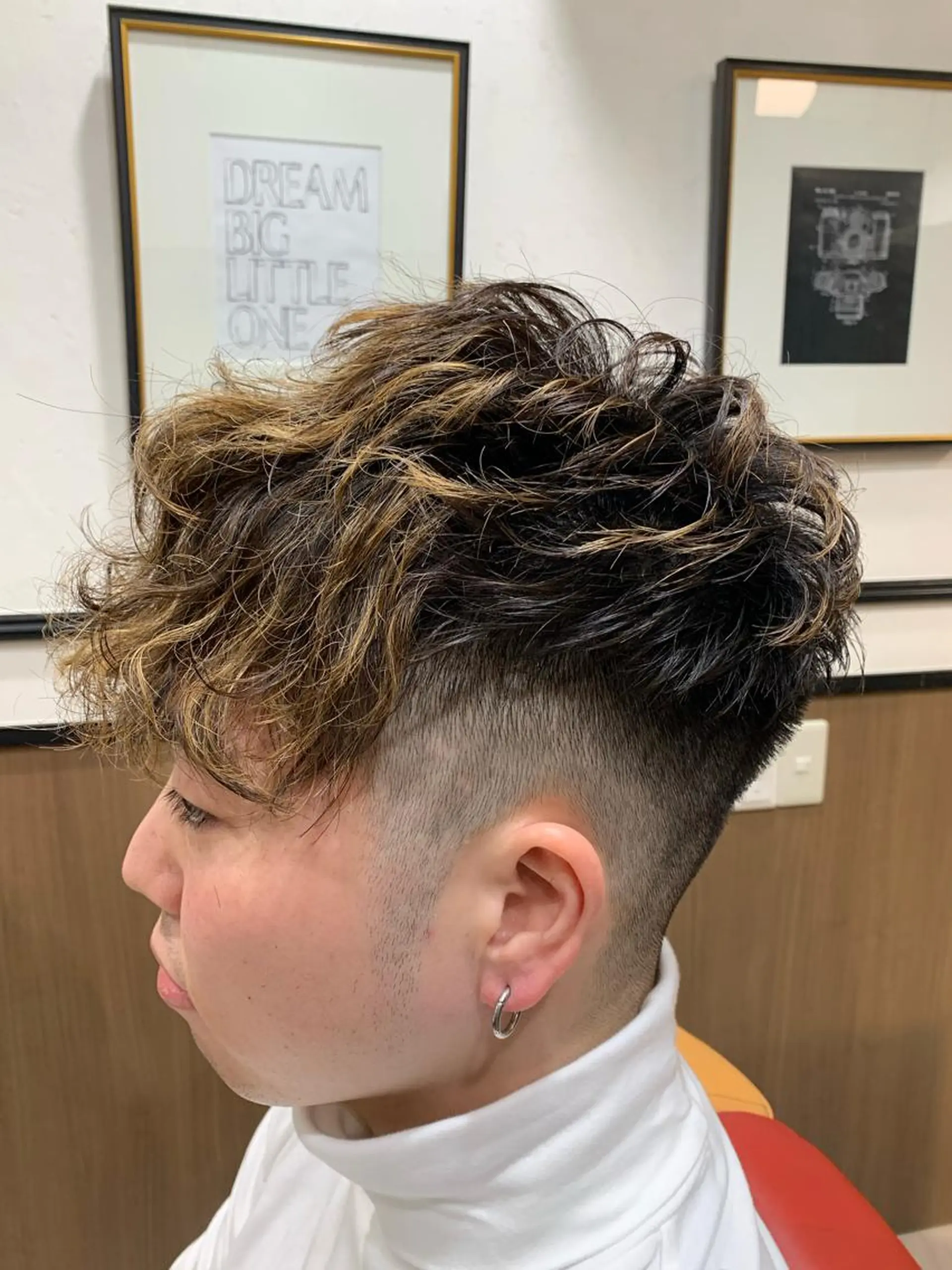 ショート パーマ メンズ mod's hair men所属・モッズヘアメン 我喜屋秀人のヘアスタイル