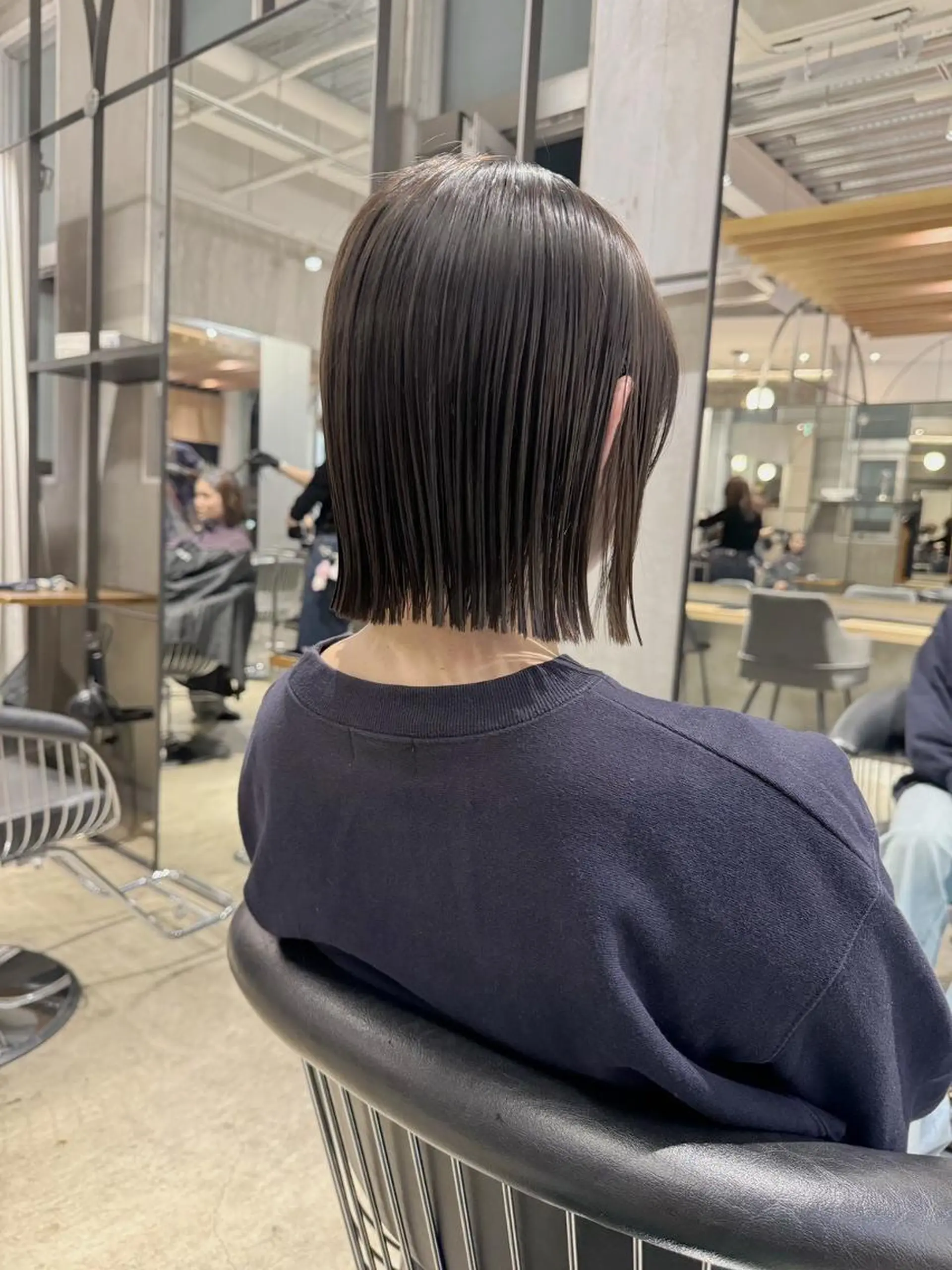 ミディアム カラー カット ヘアカラー レイヤー/パーマ 透明感カラー倉持弘人のヘアスタイル