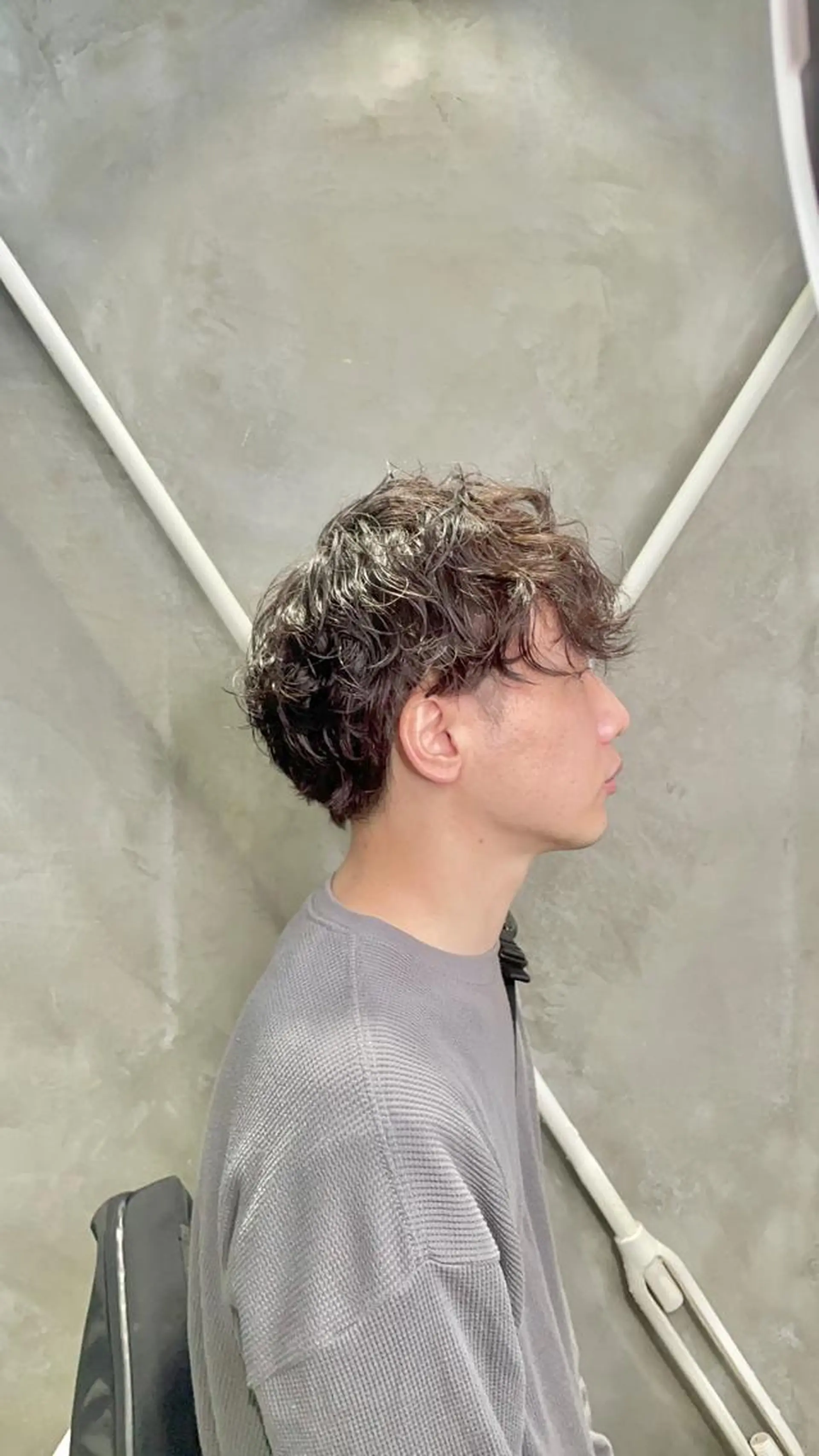 パーマ メンズ 大人ショート🥂みつ はし こうだい🦕のヘアスタイル