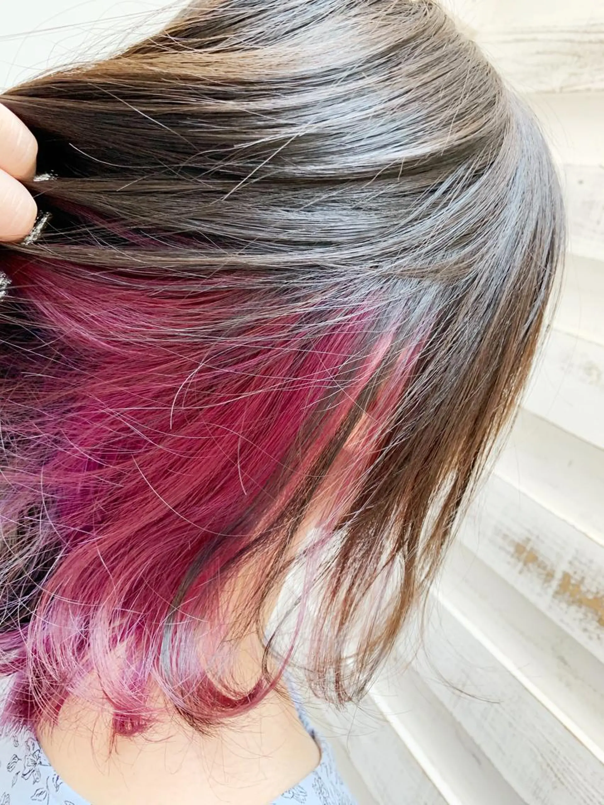 ミディアム カラー ヘアアレンジ ハイライトカラー ハイライト 髪質改善 小顔カット 指名支持率NO.1 スタイリストのヘアスタイル