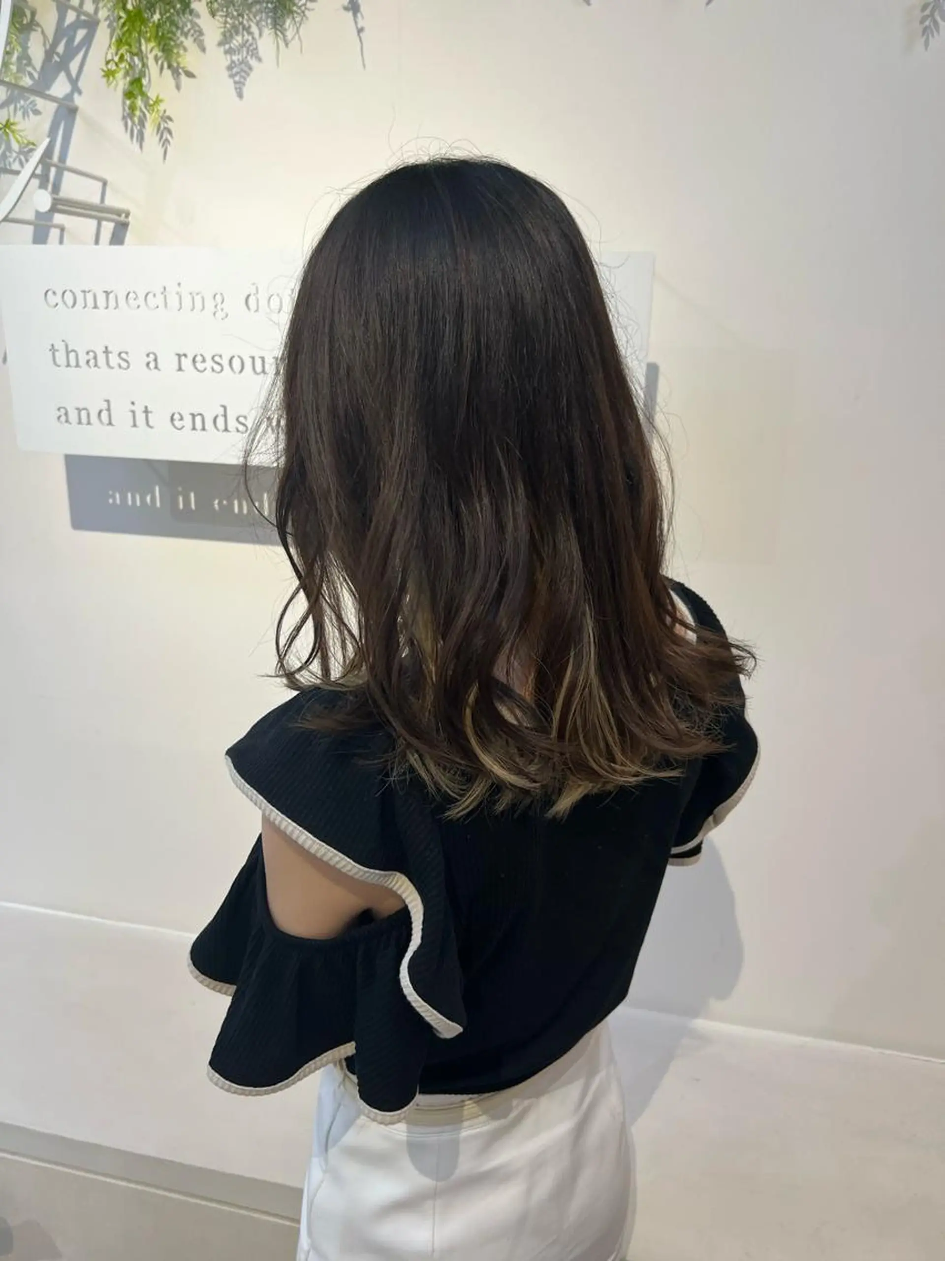 ロング ヘアカラー トリートメント view blue所属・ボブ／ショート 似合わせだいすけのヘアスタイル