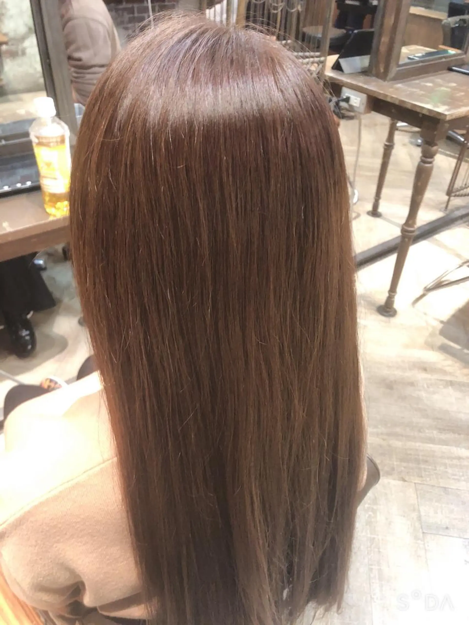 ロング カラー 藤木 雅俊のヘアスタイル