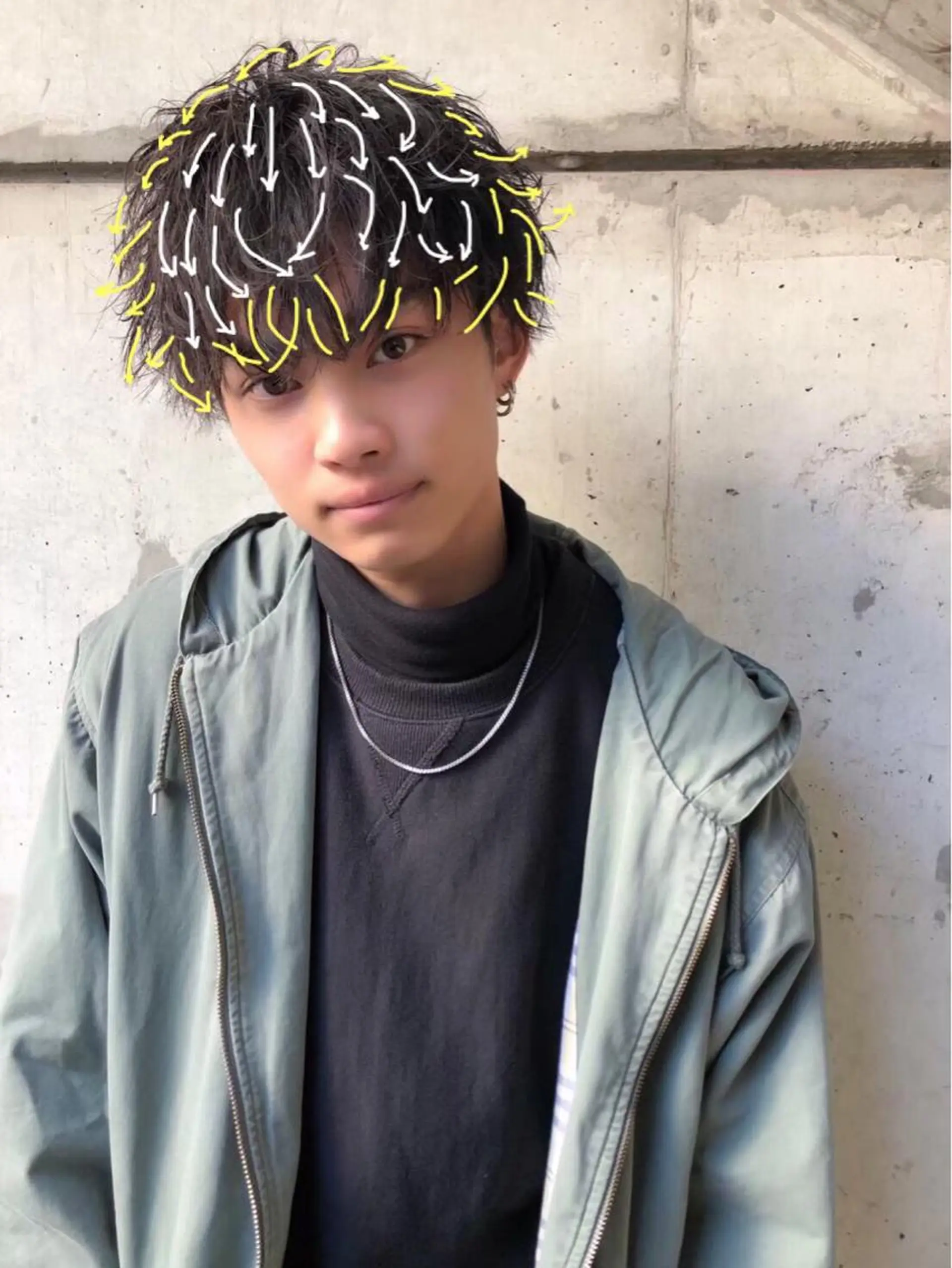 ショート カラー ヘアアレンジ メンズ カット ヘアカラー トリートメント ヘッドスパ ヘアセット ✨【公式】渋谷メンズ サロン BLUCK✨のヘアスタイル