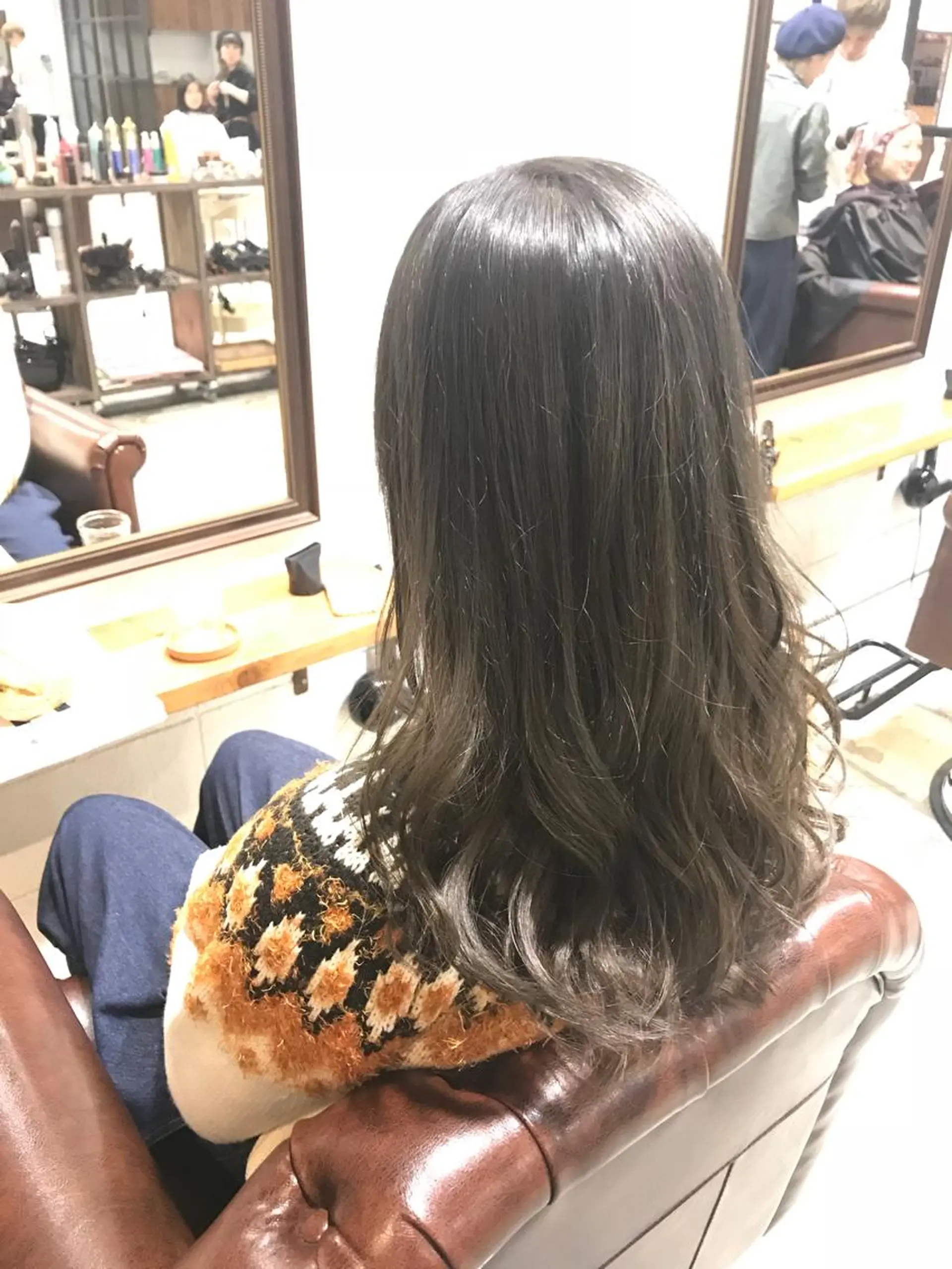 セミロング パーマ ヘアアレンジ メンズ キッズ Forest. -髪質改善-のヘアスタイル