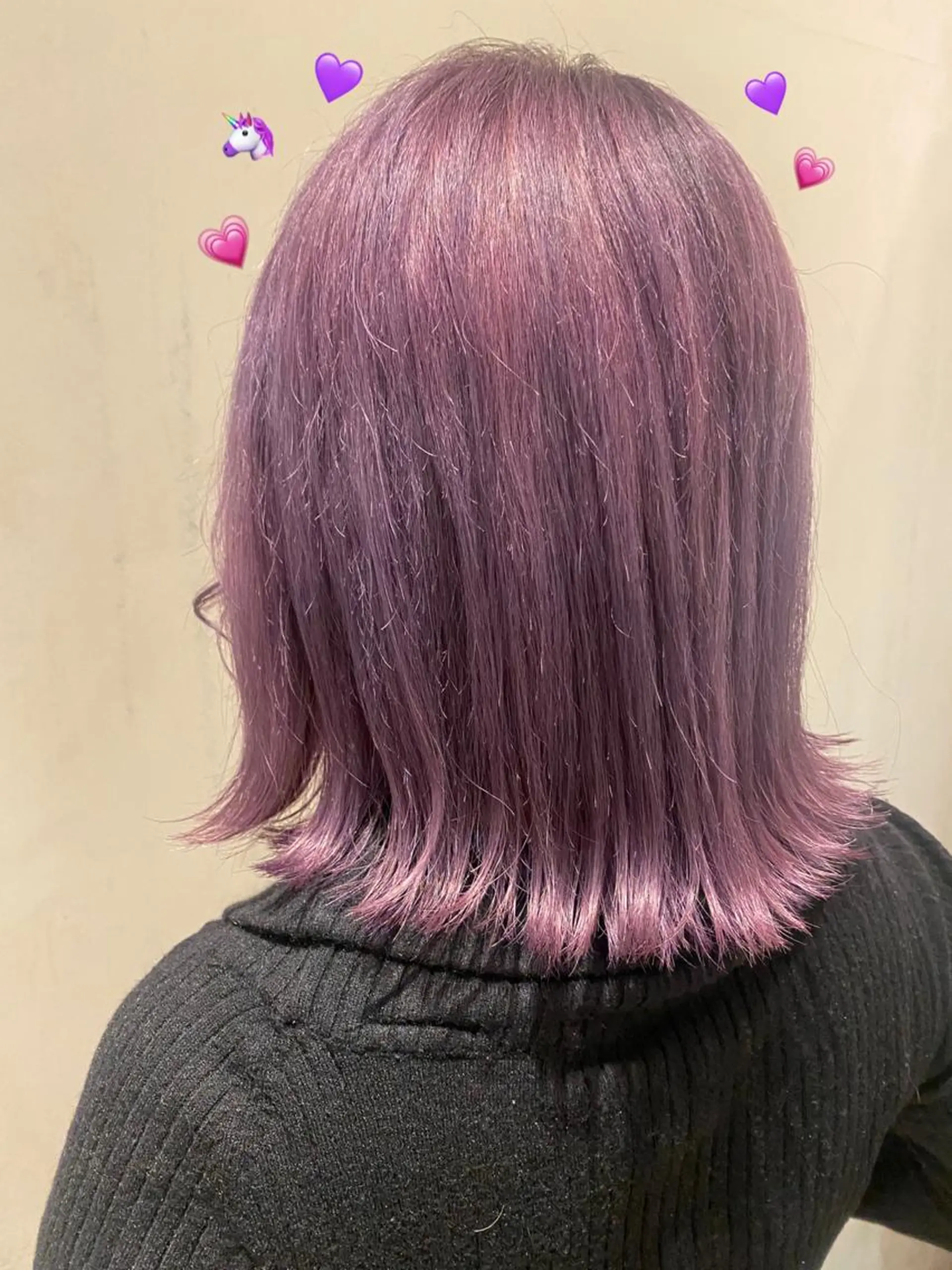 ミディアム カット ヘアカラー トリートメント 🩵Arisa MODE K's🫧のヘアスタイル