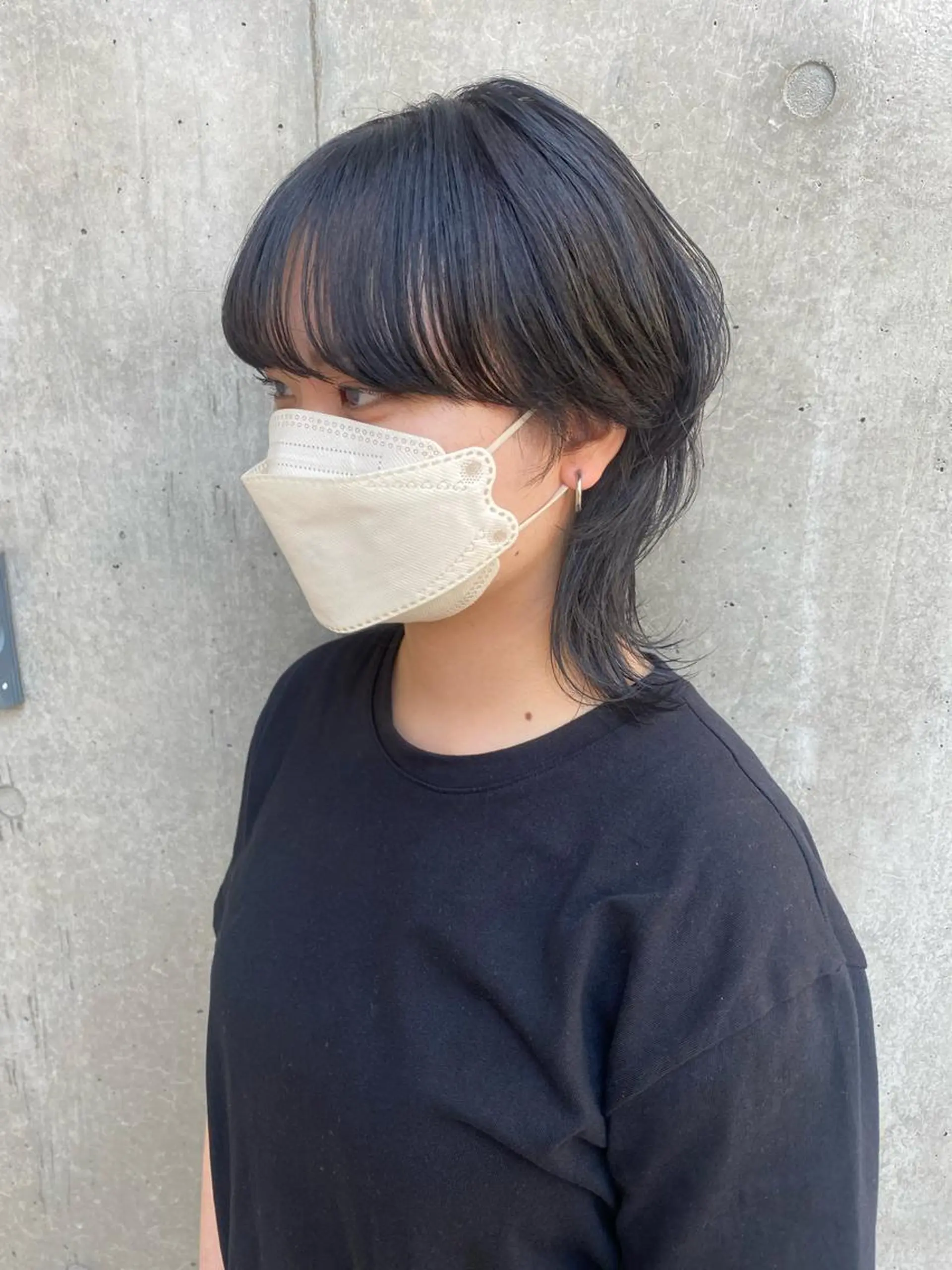 ミディアム カラー 💗💗韓国レイヤー yu-ki💗💗のヘアスタイル