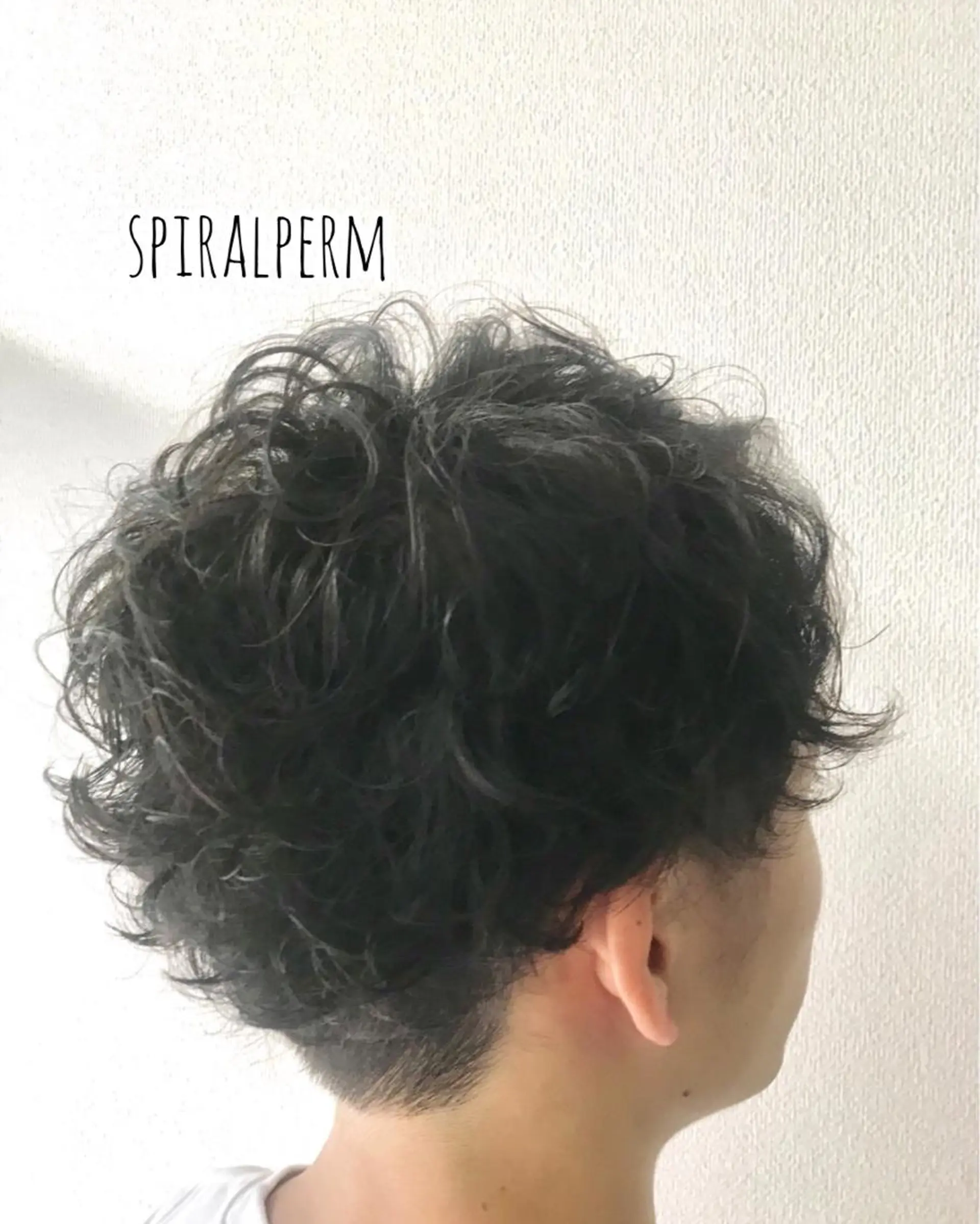 ミディアム カラー パーマ メンズ 年間1500人担当 代表　南一路のヘアスタイル