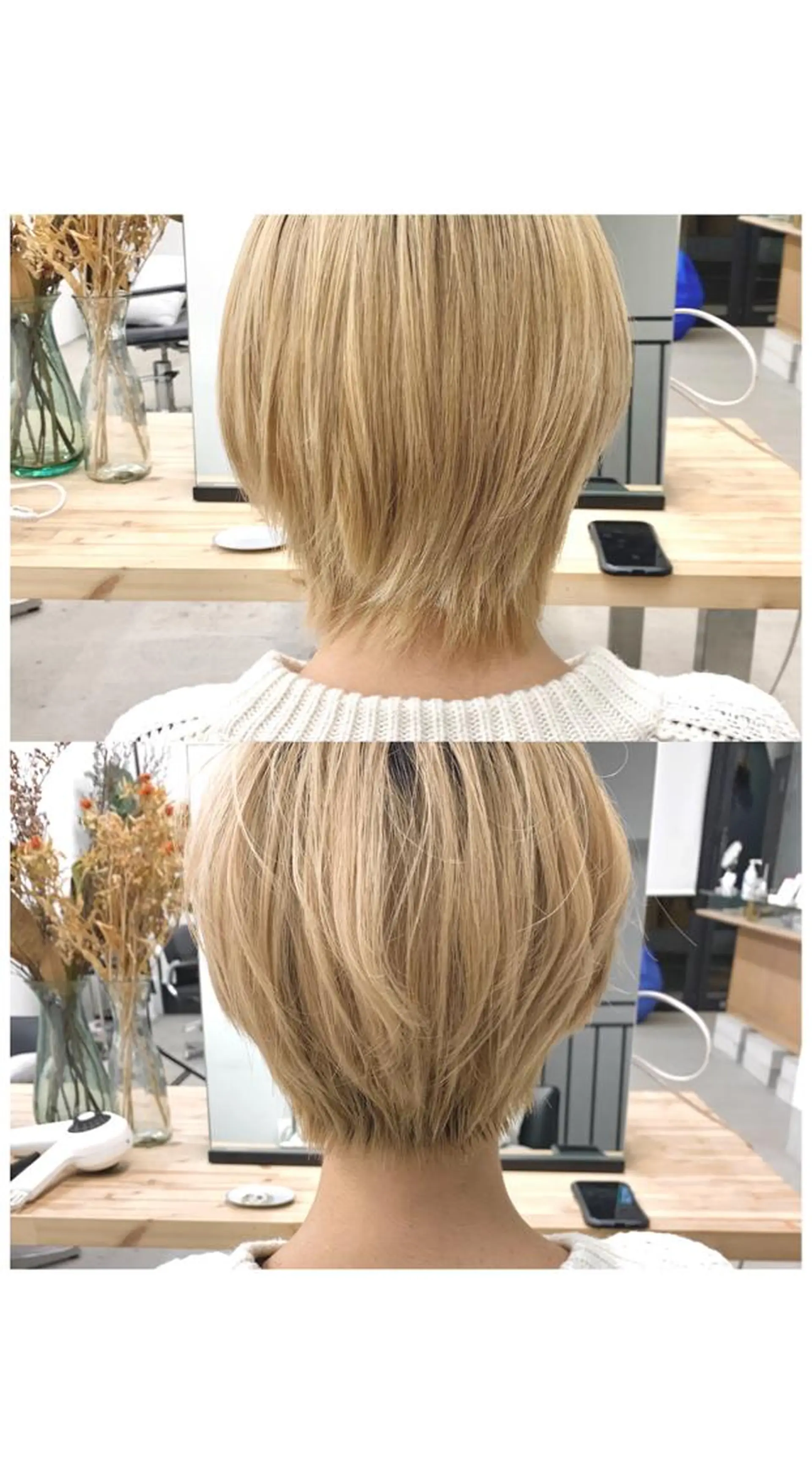 ショート LEBEN所属・leben serikaのヘアスタイル