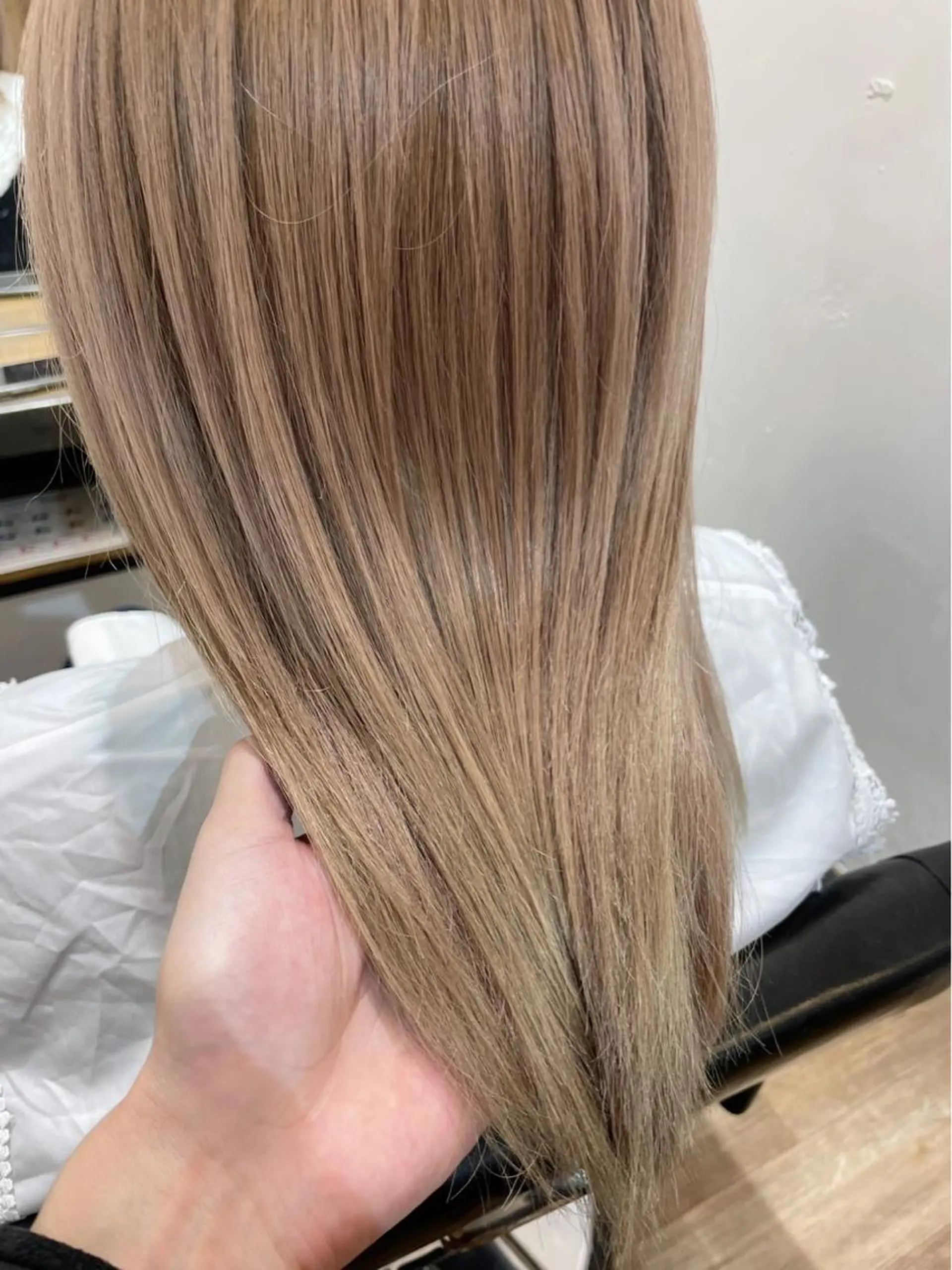 ロング カット ヘアカラー トリートメント 中園 祥吾のヘアスタイル