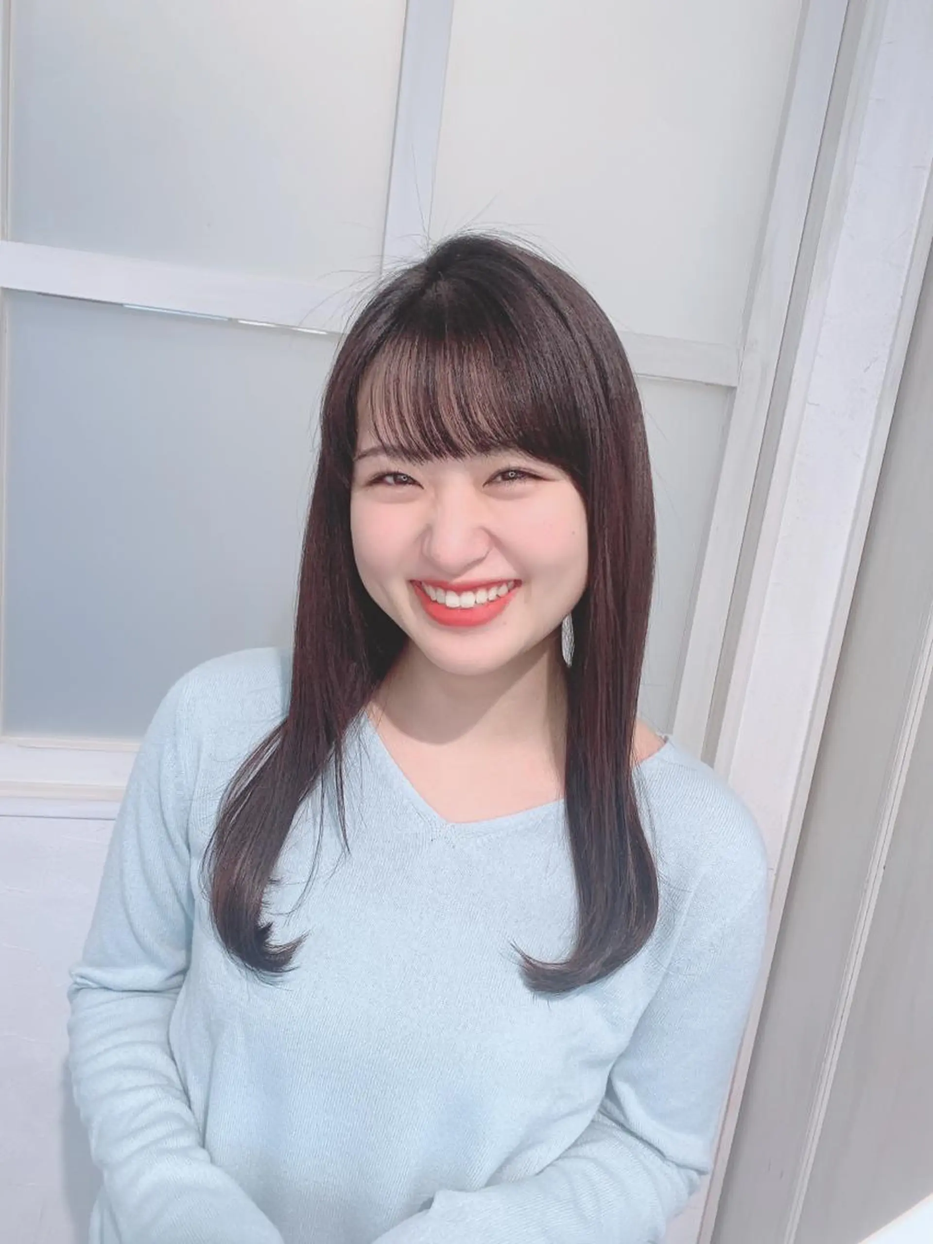 ロング 🦋ミルクティーベー ジュ🦋mayukiのヘアスタイル