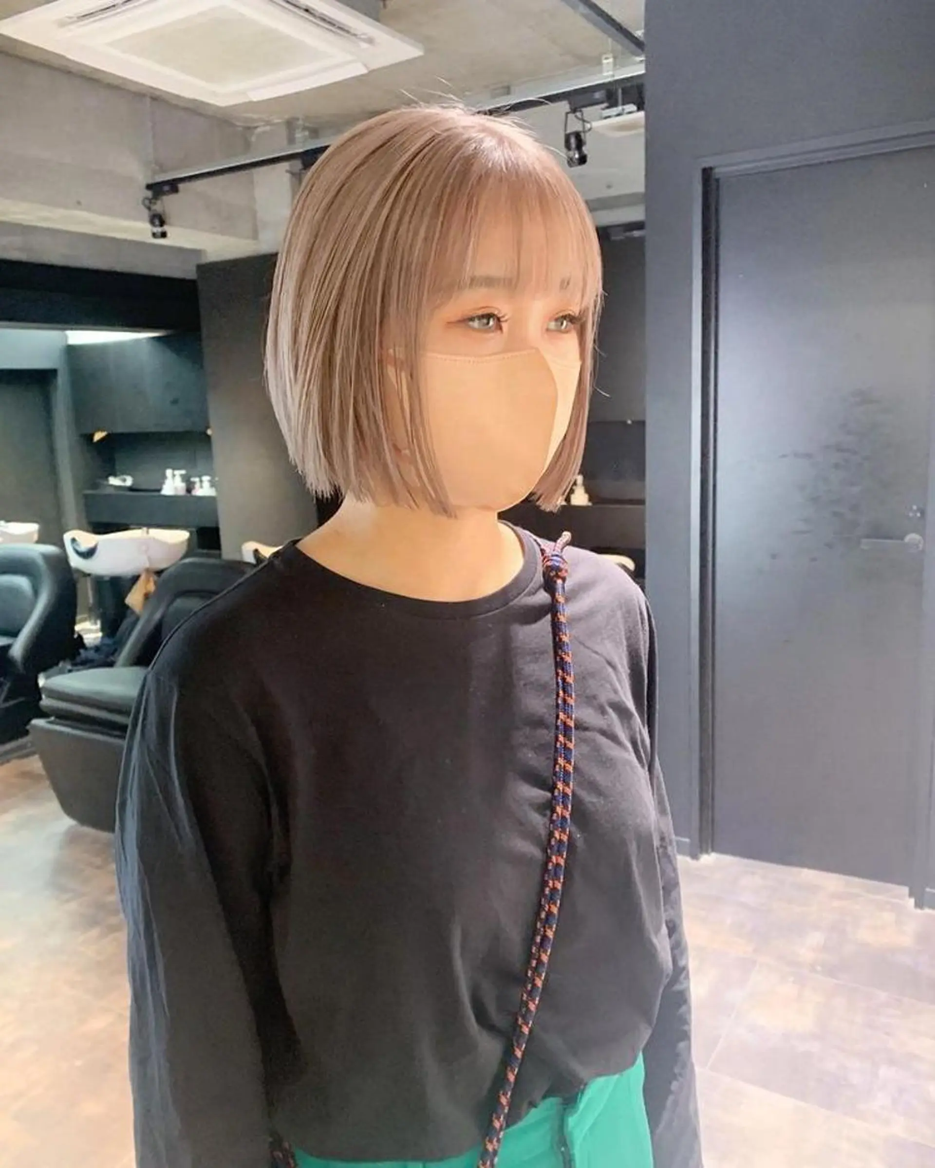 カラー 髪質改善 Noe心斎橋店のヘアスタイル